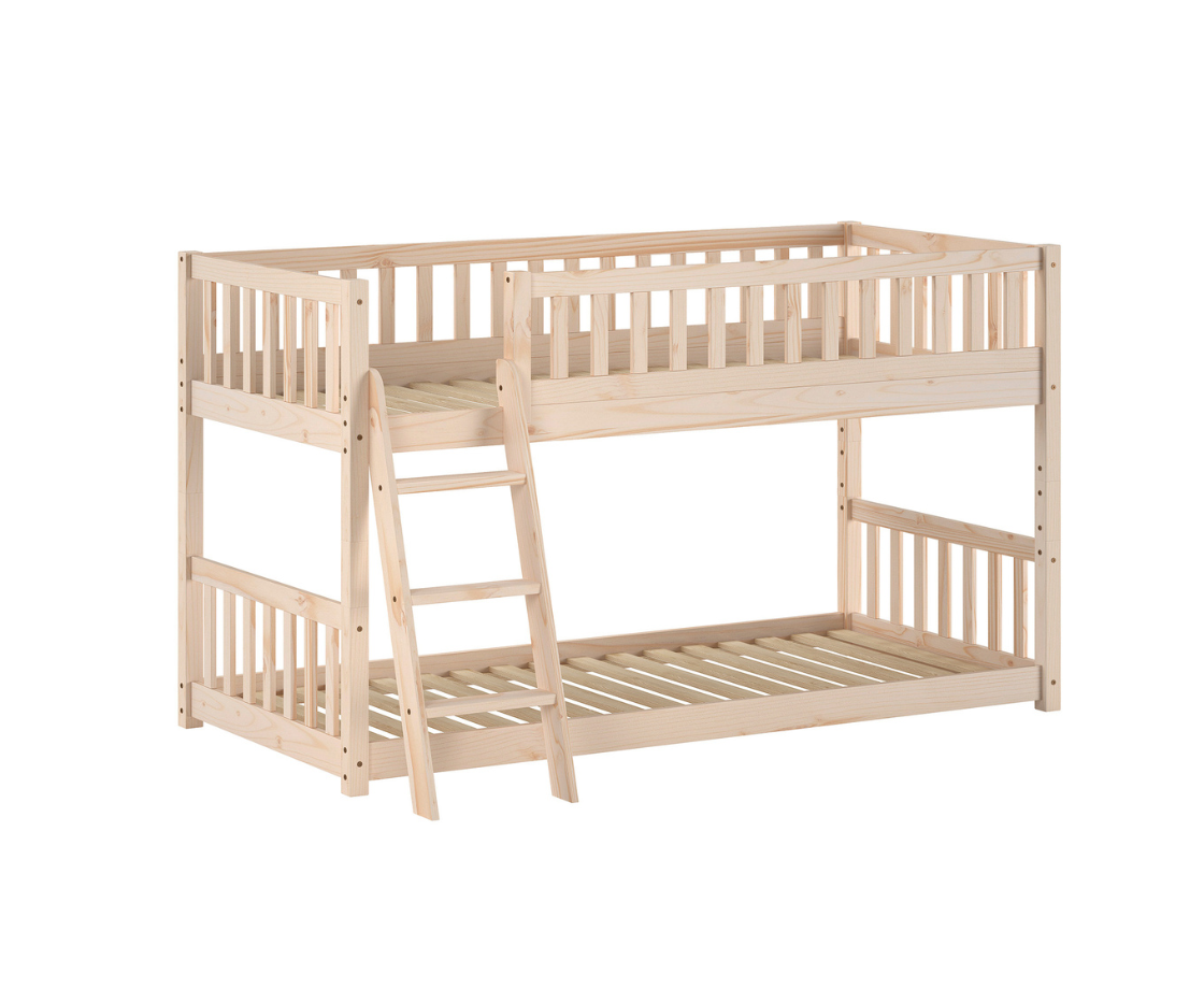 Ronnie Bunk Bed 90x200 - Natural