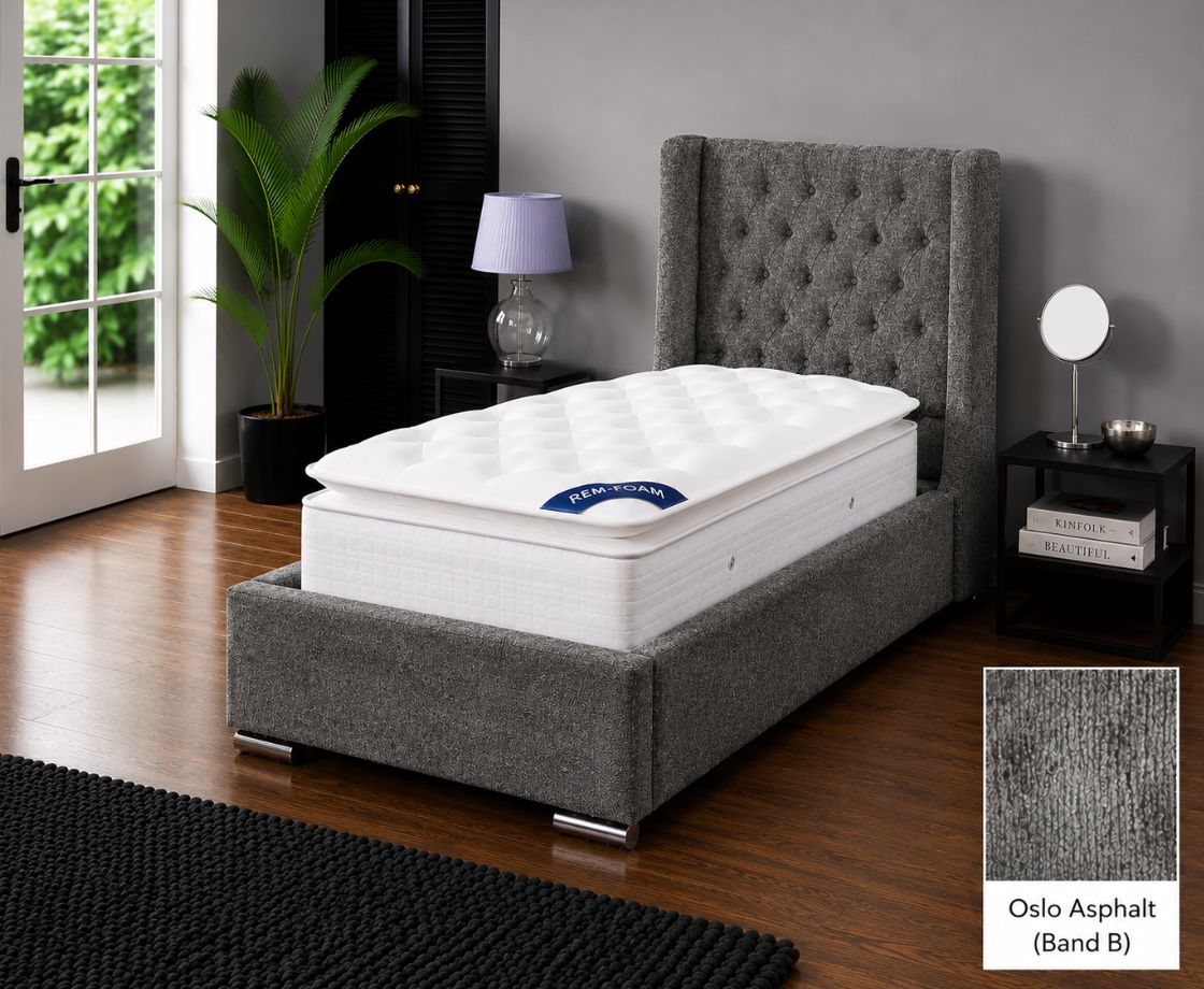 Rose 3ft Single Ottoman Bed Frame