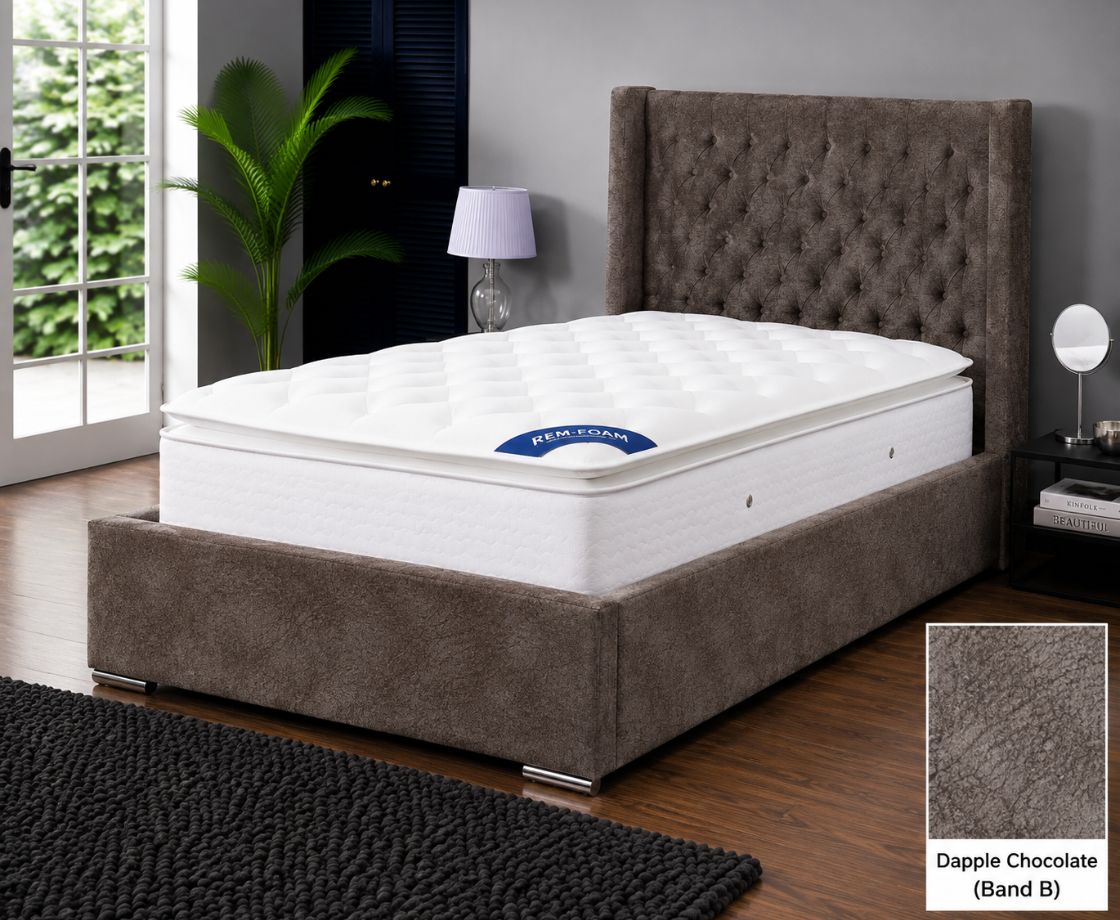 Rose 4ft Small Double Bed Frame