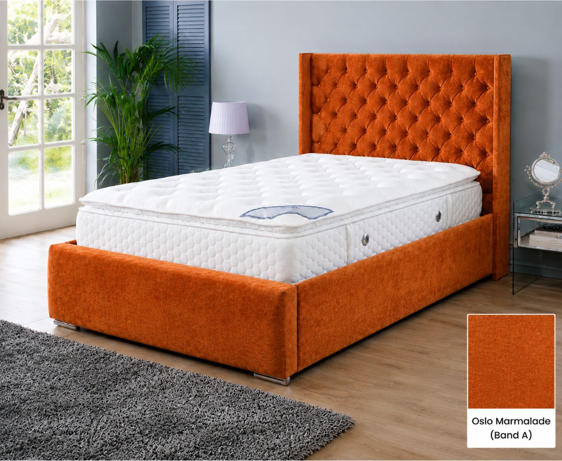 Rose 4ft6 Double Bed Frame