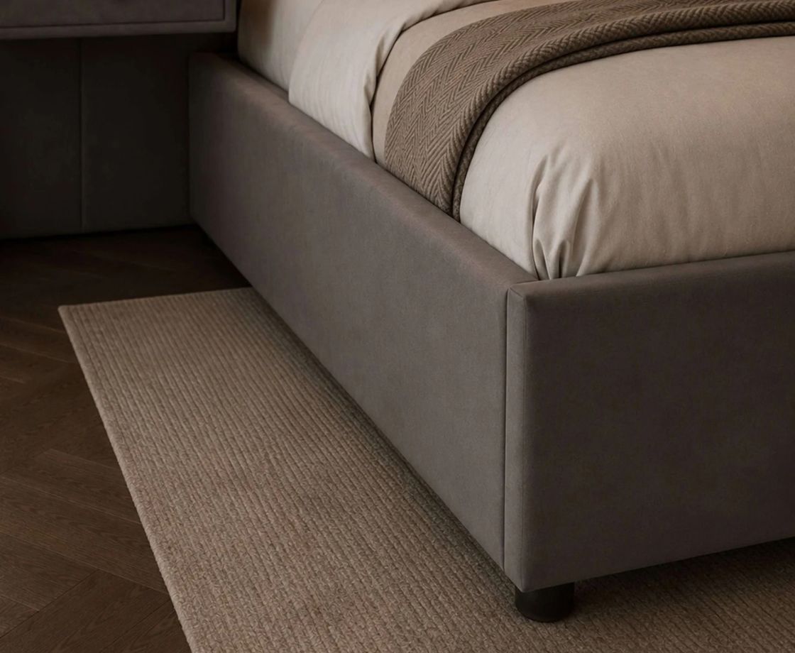 Sloane 6ft Superking Bed - Grey