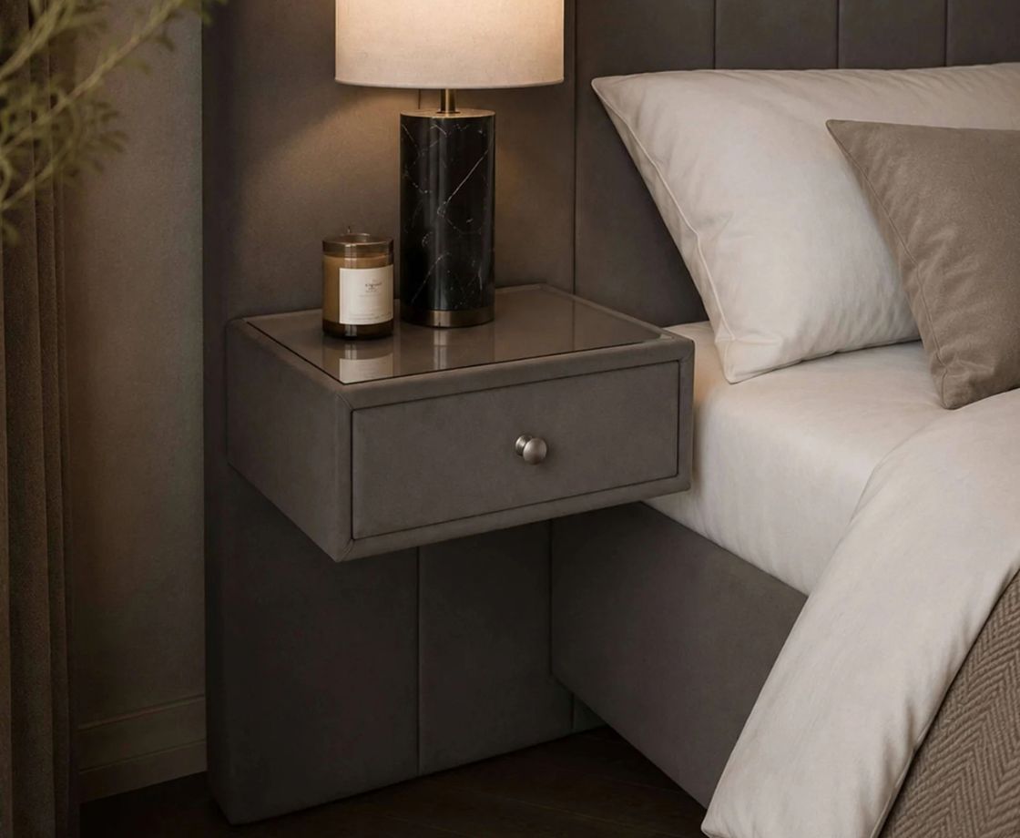 Sloane 5ft Kingsize Bed - Grey