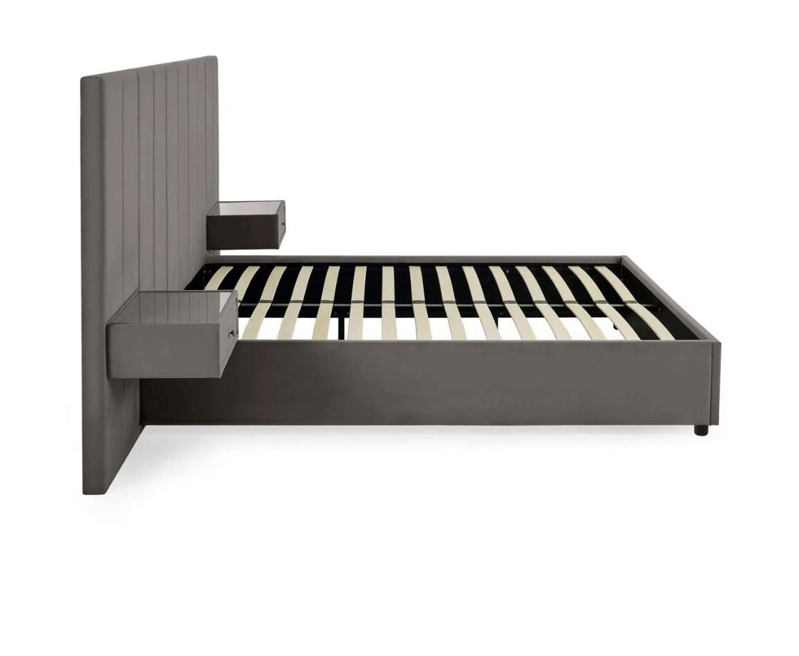 Sloane 5ft Kingsize Bed - Grey