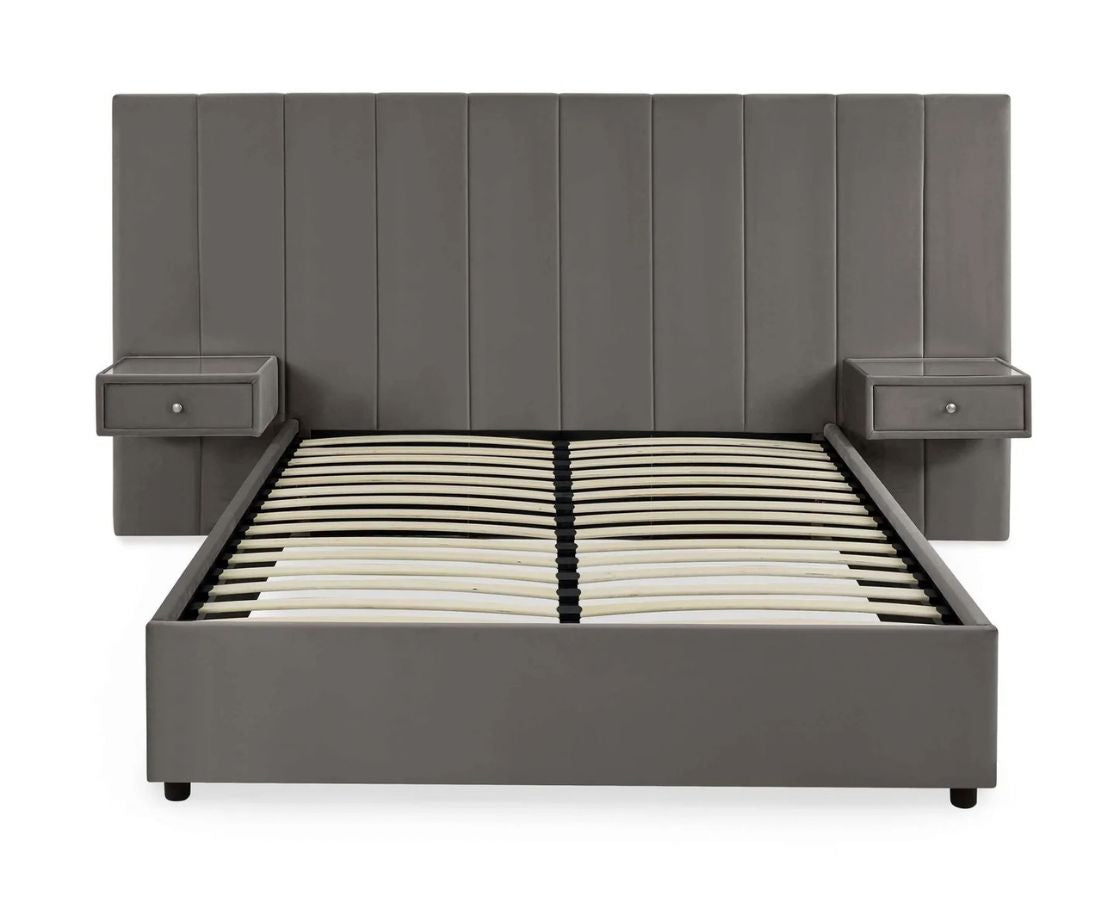 Sloane 5ft Kingsize Bed - Grey