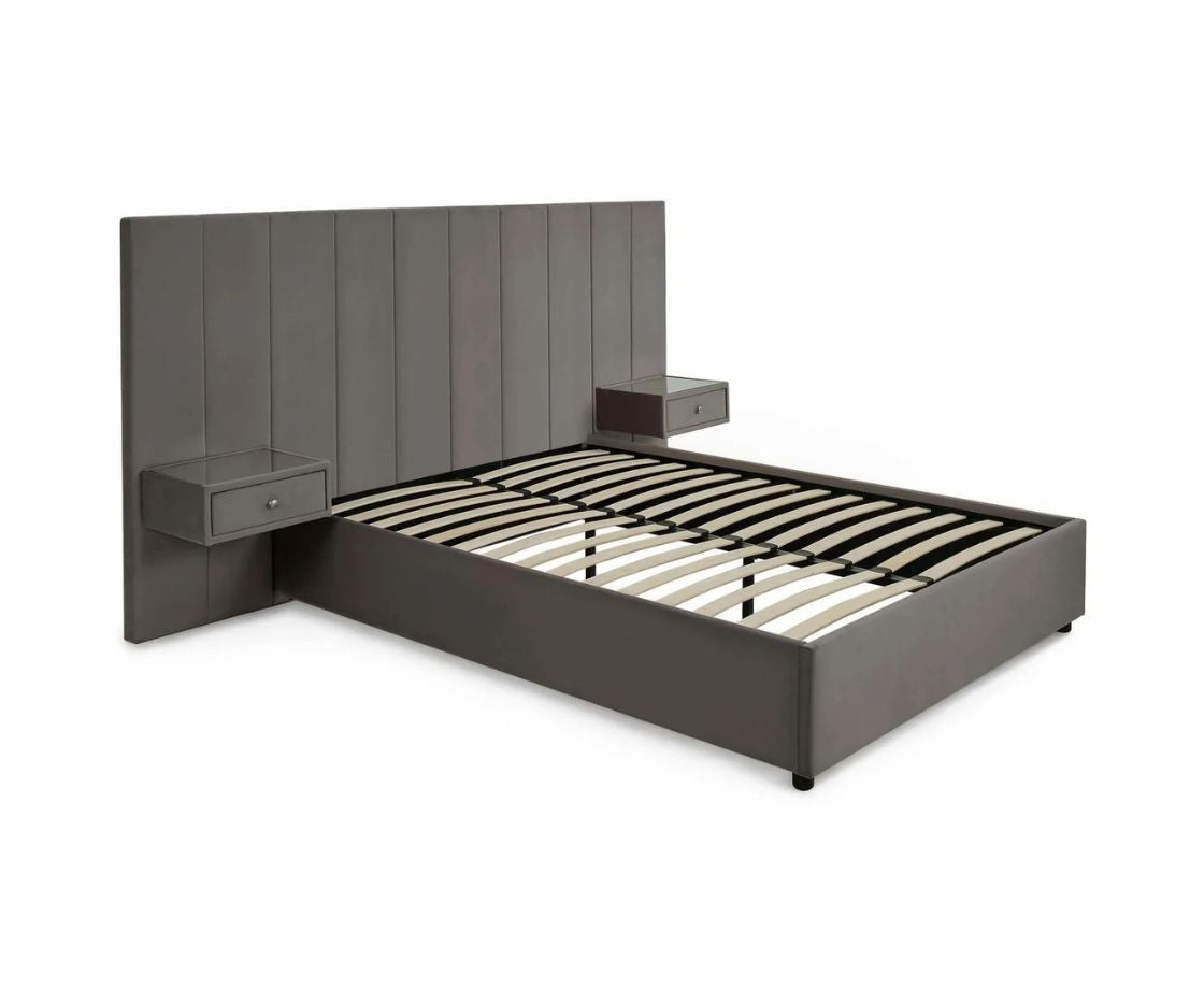 Sloane 5ft Kingsize Bed - Grey