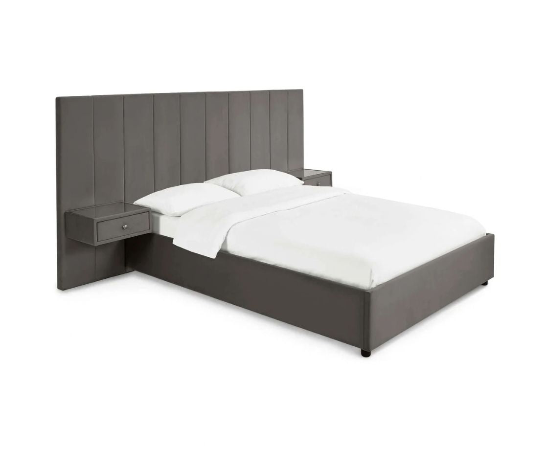 Sloane 5ft Kingsize Bed - Grey