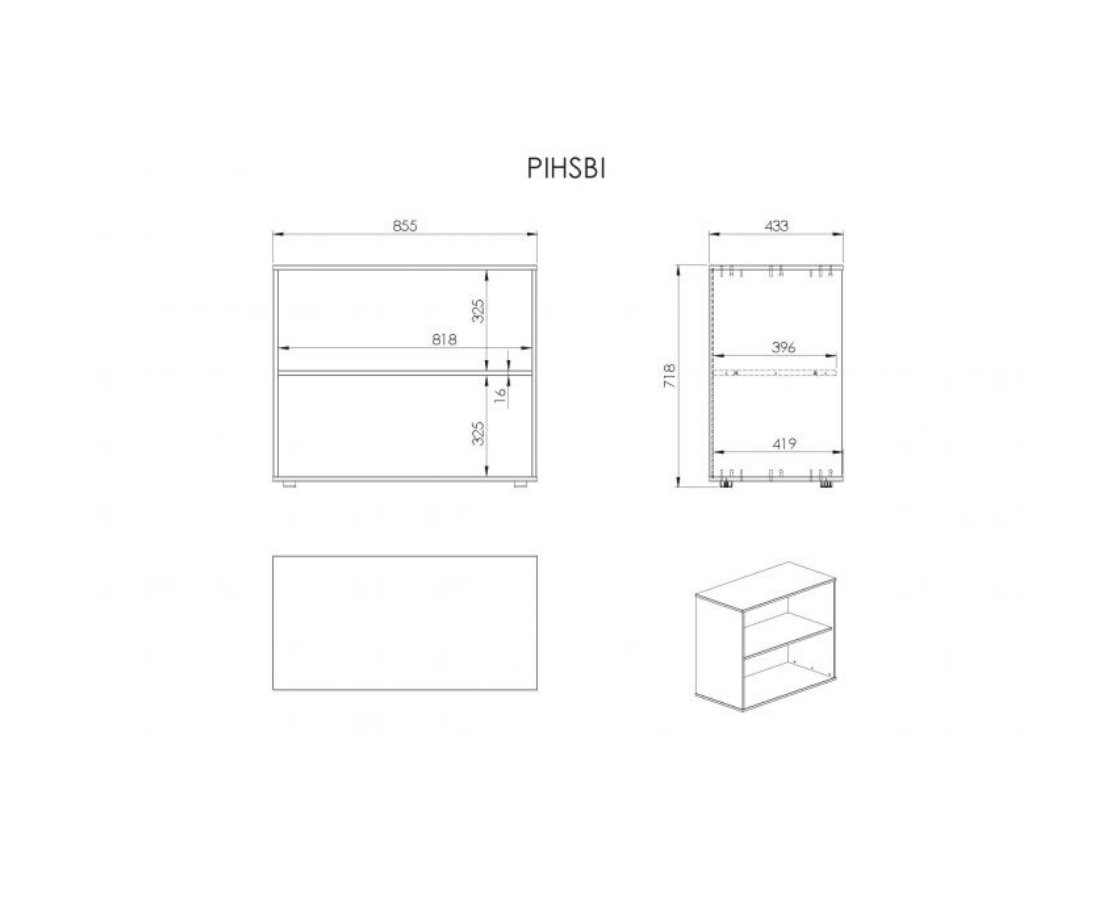 Snowy Midsleeper with Slanted Ladder - White