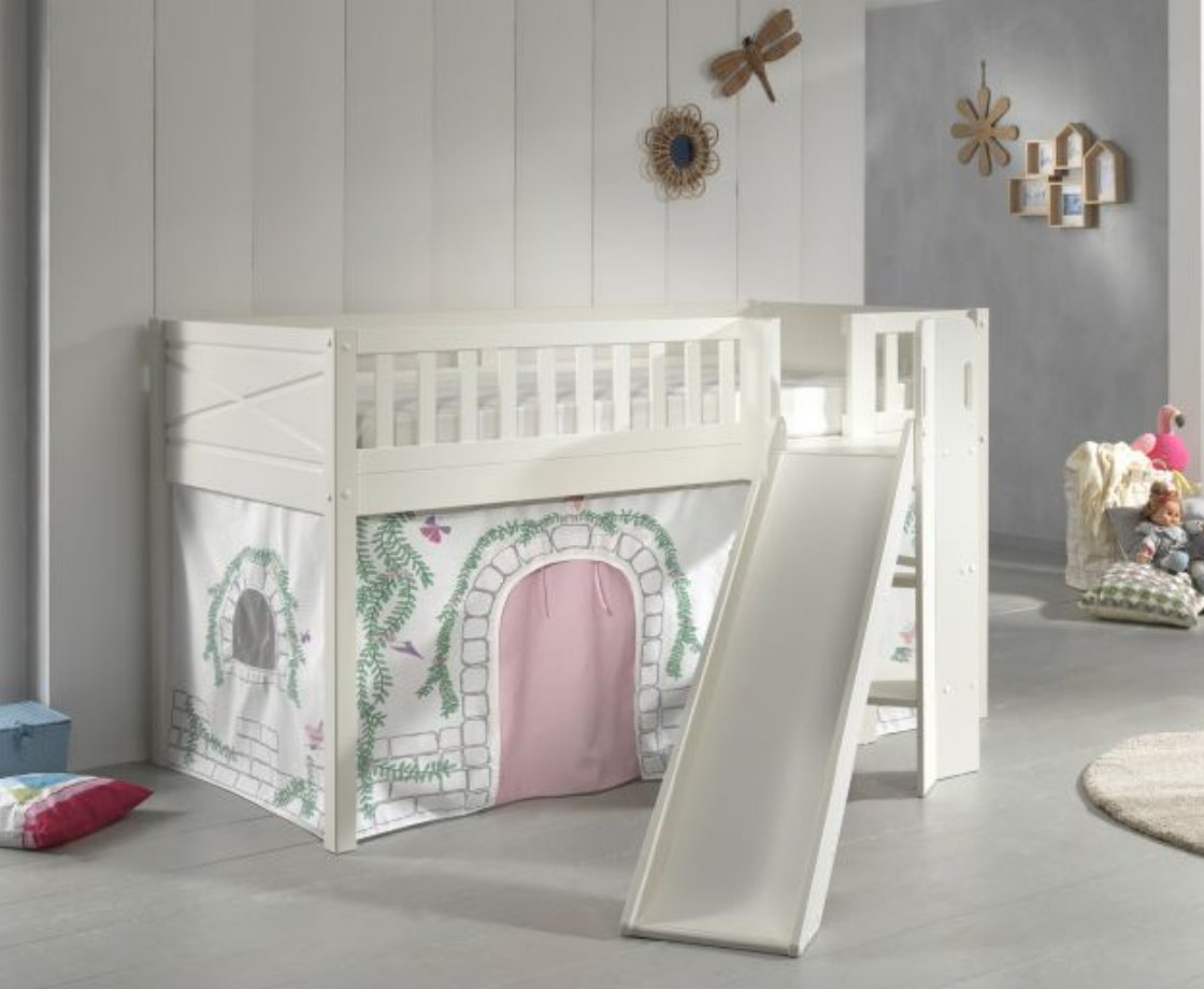 Snowy Midsleeper with Angle Slide - White