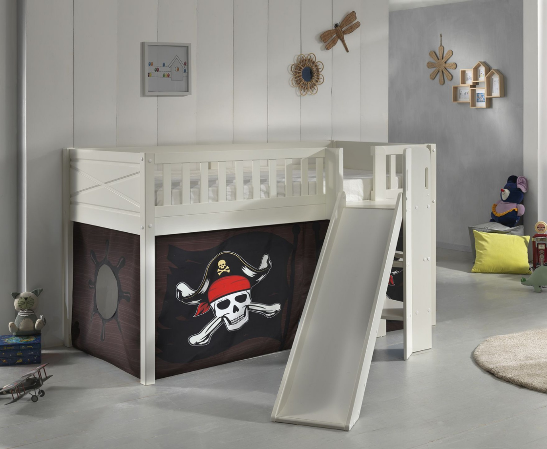 Snowy Midsleeper with Angle Slide - White