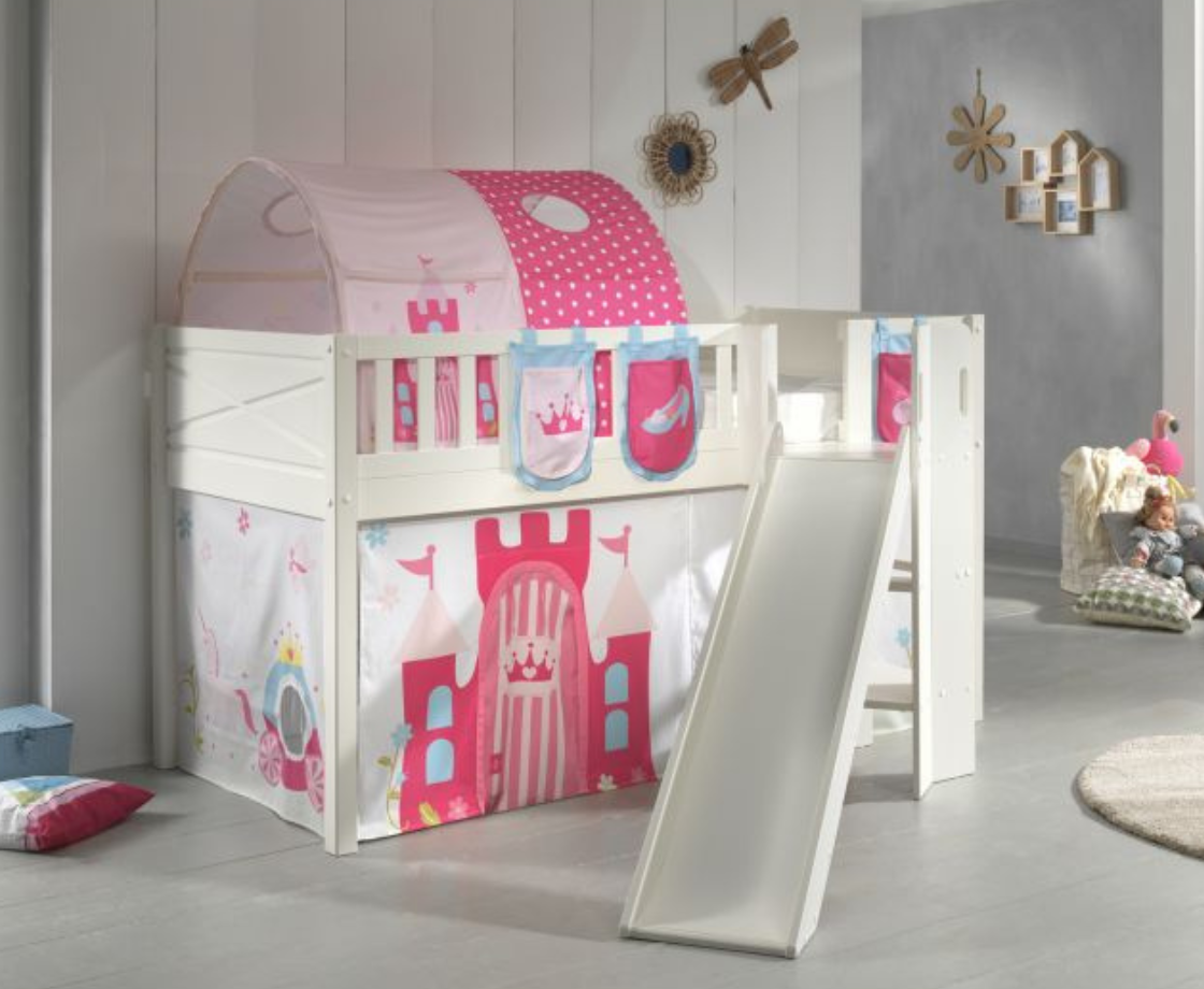 Snowy Midsleeper with Angle Slide - White