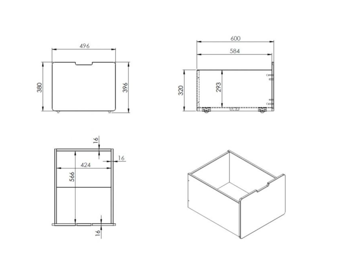 Snowy Midsleeper Ladder with Slide - White