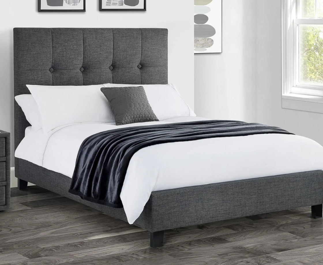 Sorrento 5ft Kingsize Bed Frame - Grey