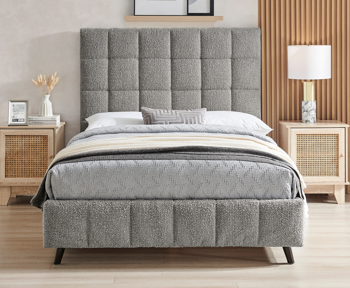 Starla 5ft Kingsize Bed Frame - Dove Grey
