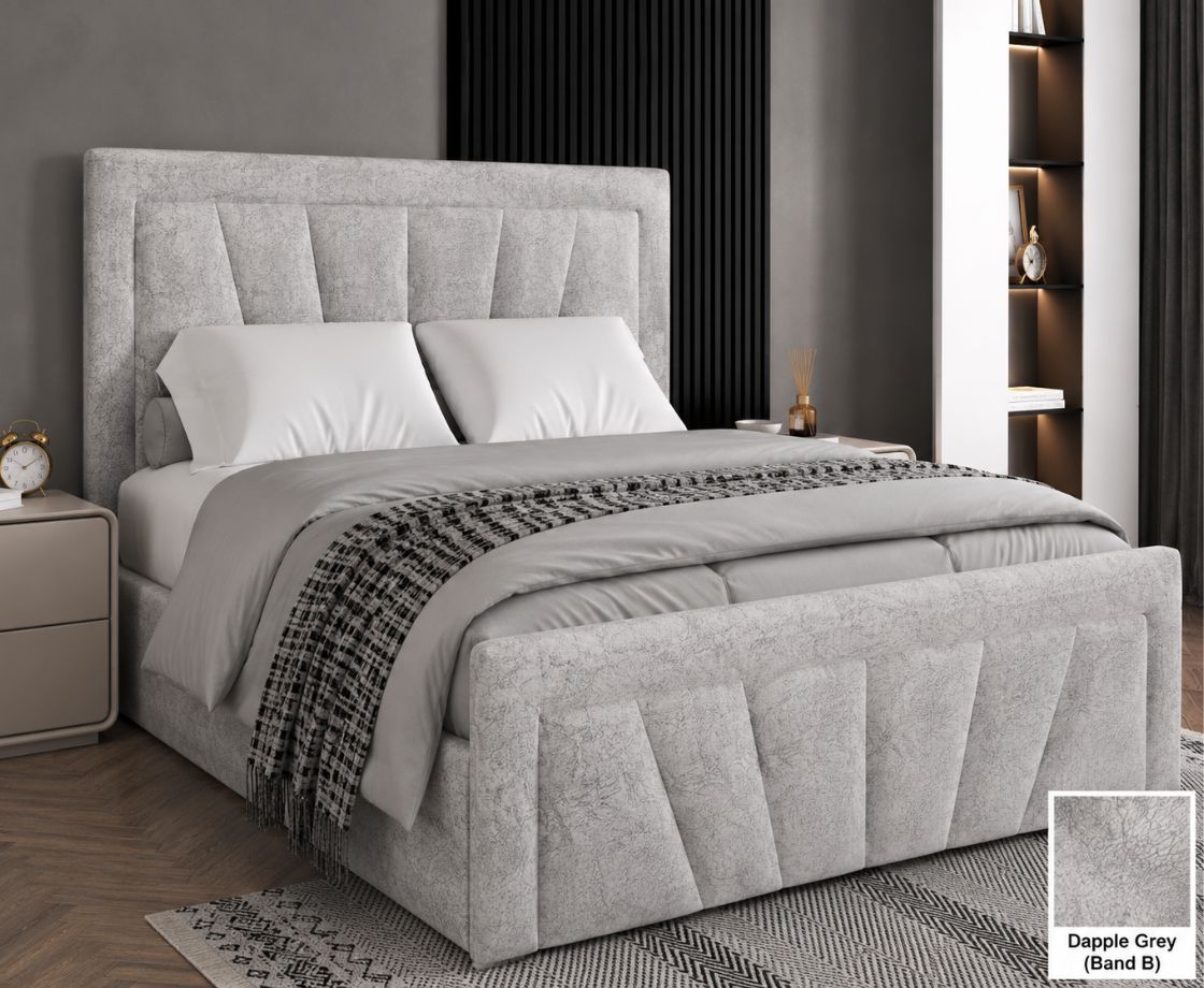 Starry 4ft Small Double Ottoman Bed Frame