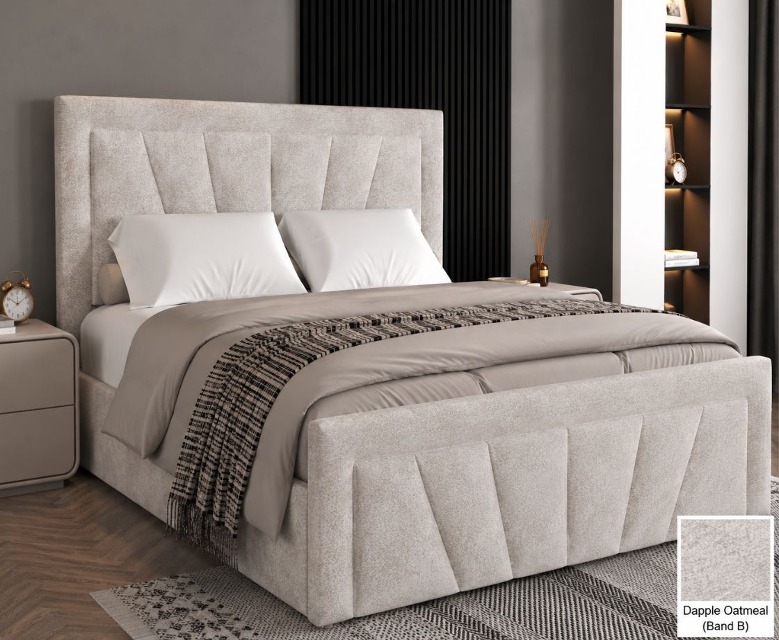 Starry 5ft Kingsize Ottoman Bed Frame