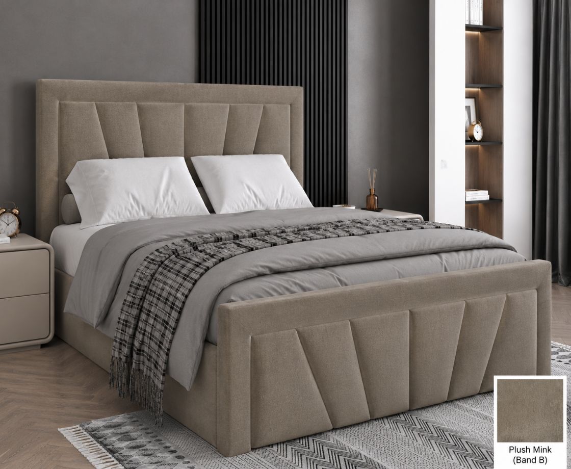 Starry 5ft Kingsize Ottoman Bed Frame