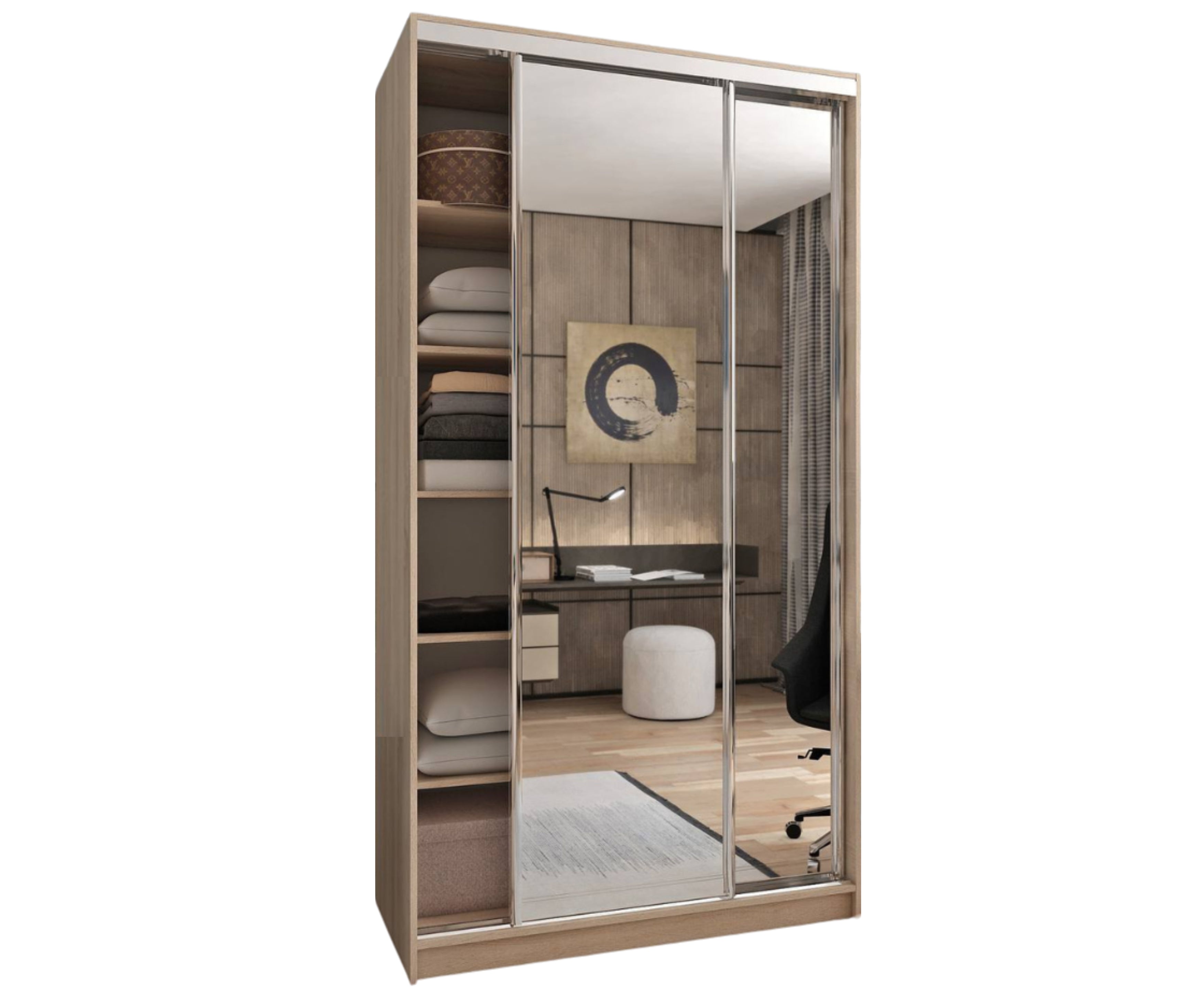 Sydney 120cm Wardrobe - Oak
