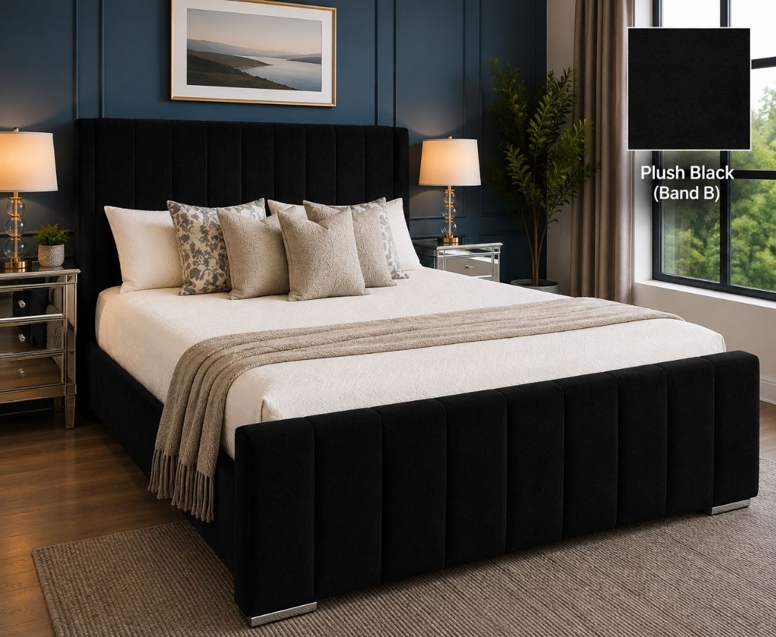 Topaz 4ft6 Double Ottoman Bed Frame