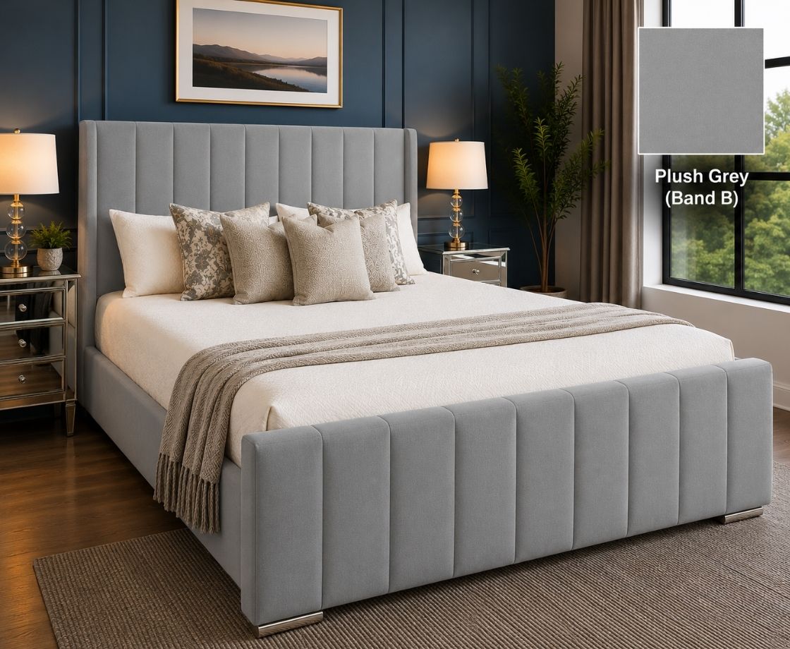 Topaz 5ft Kingsize Ottoman Bed Frame