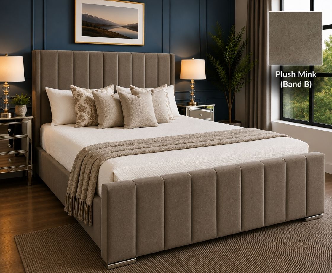 Topaz 4ft Small Double Ottoman Bed Frame