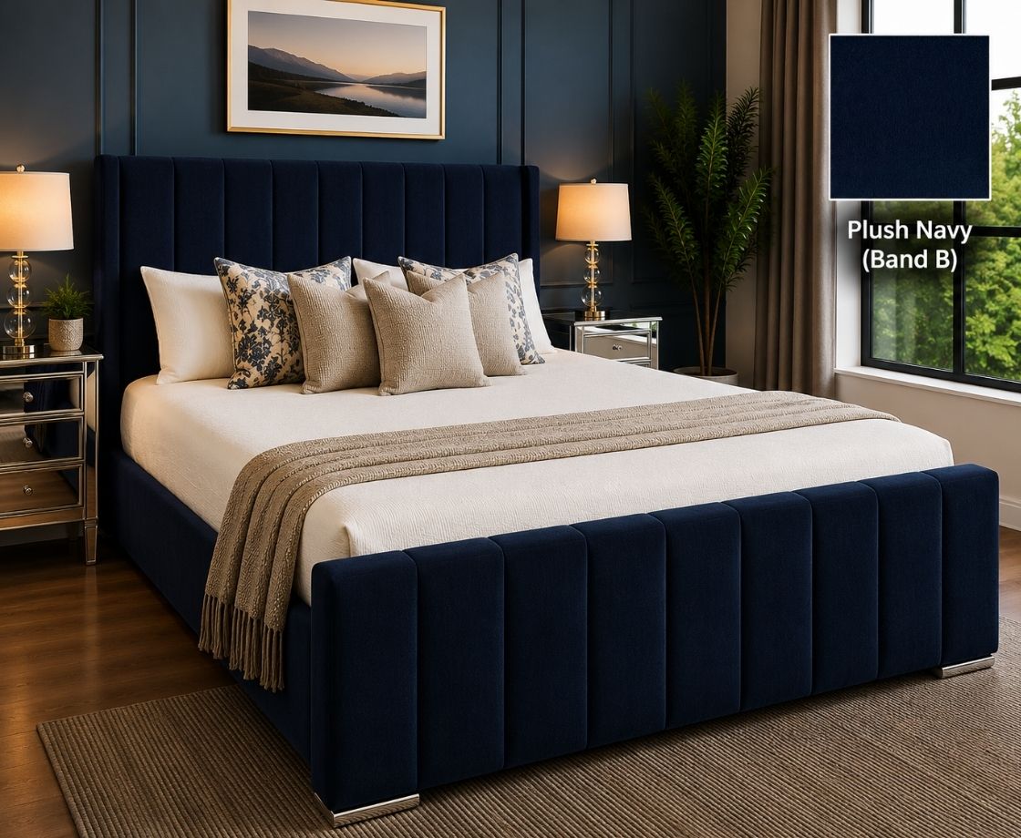 Topaz 4ft Small Double Ottoman Bed Frame