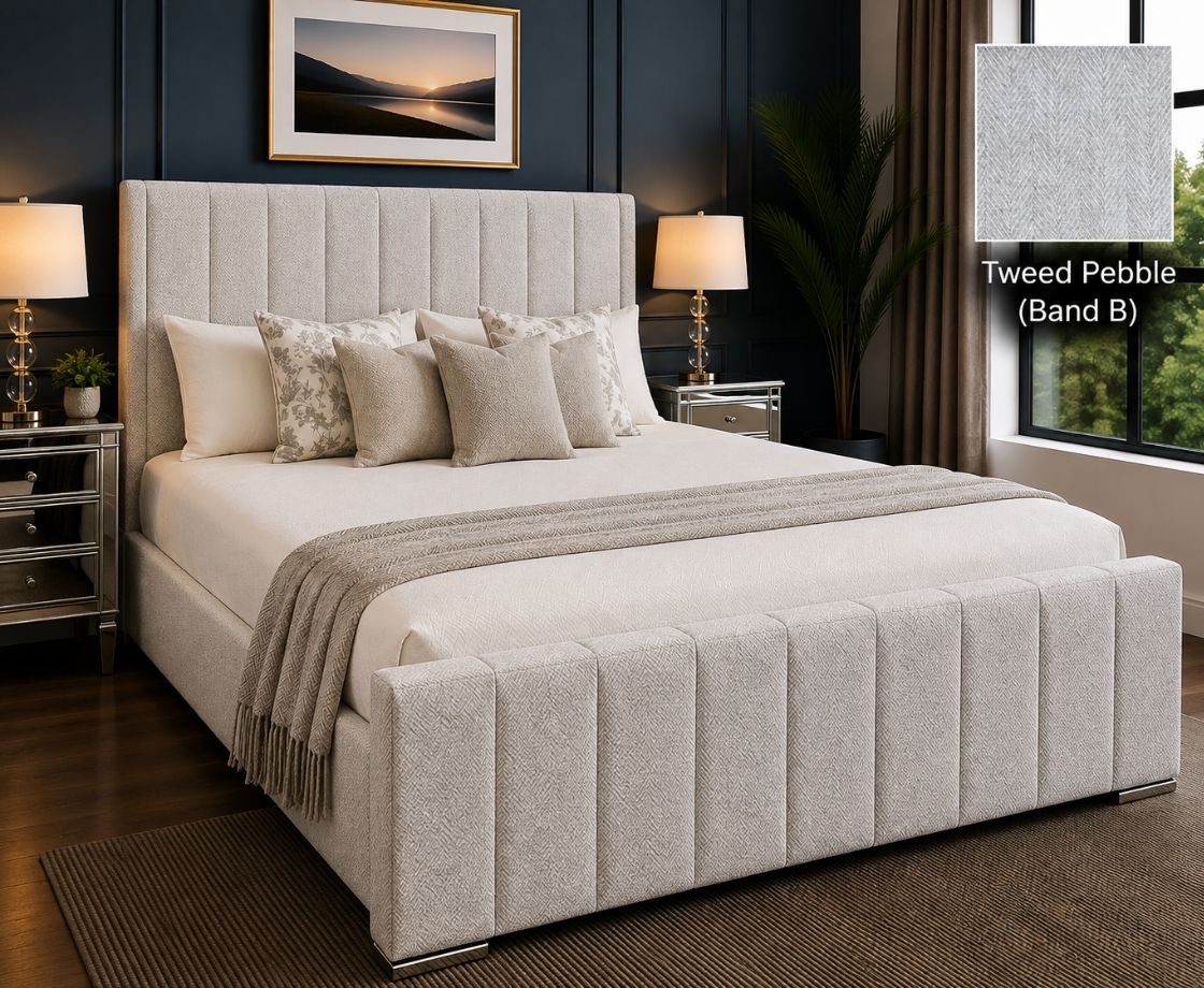 Topaz 4ft Small Double Ottoman Bed Frame