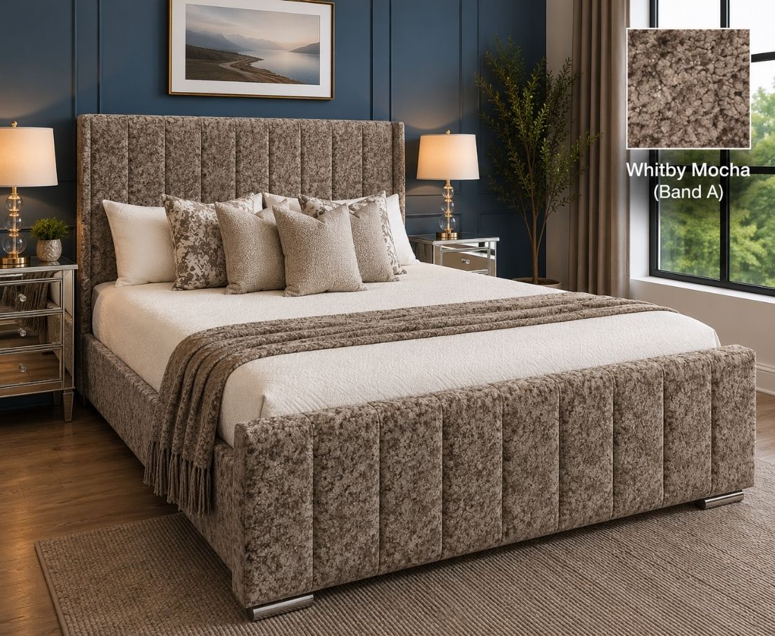Topaz 4ft6 Double Ottoman Bed Frame