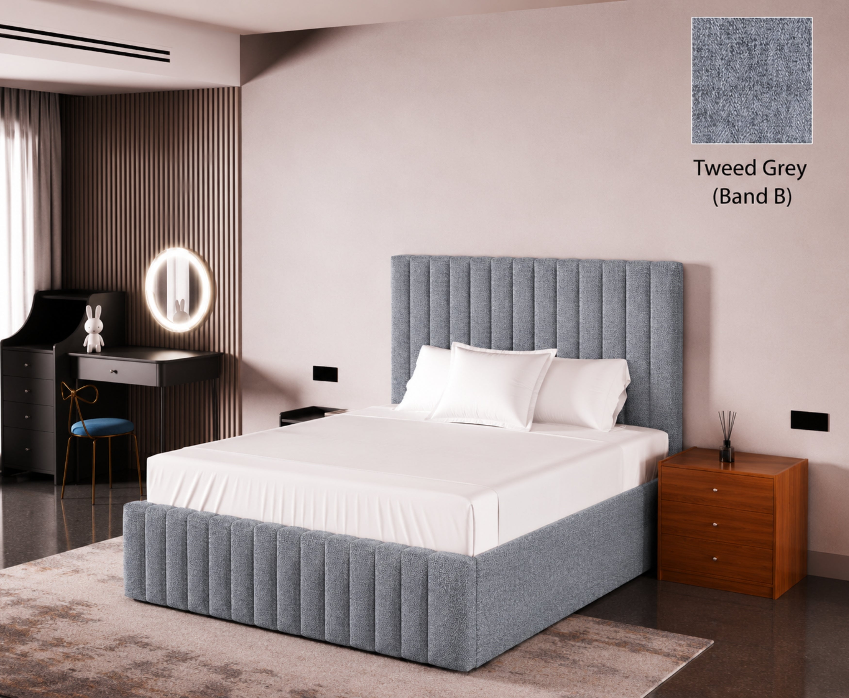 Turin 5ft Kingsize Bed Frame