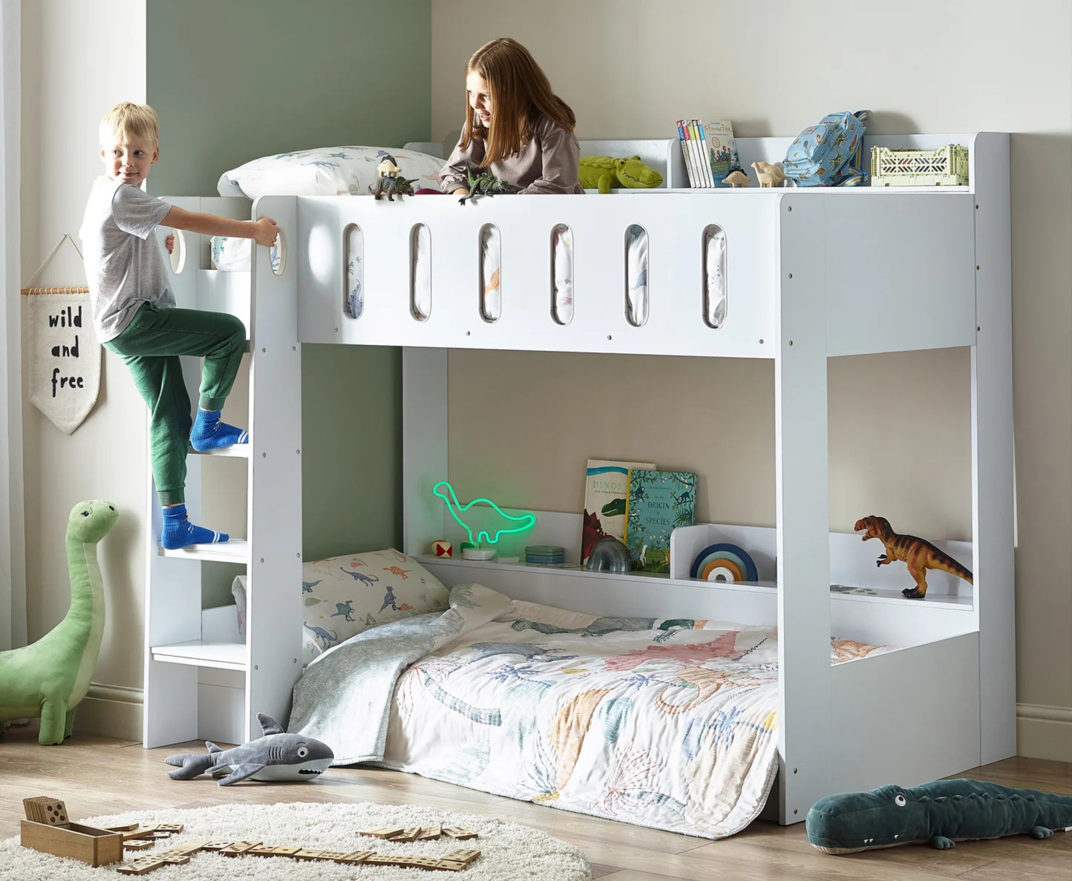 Vision Bunk Bed - White