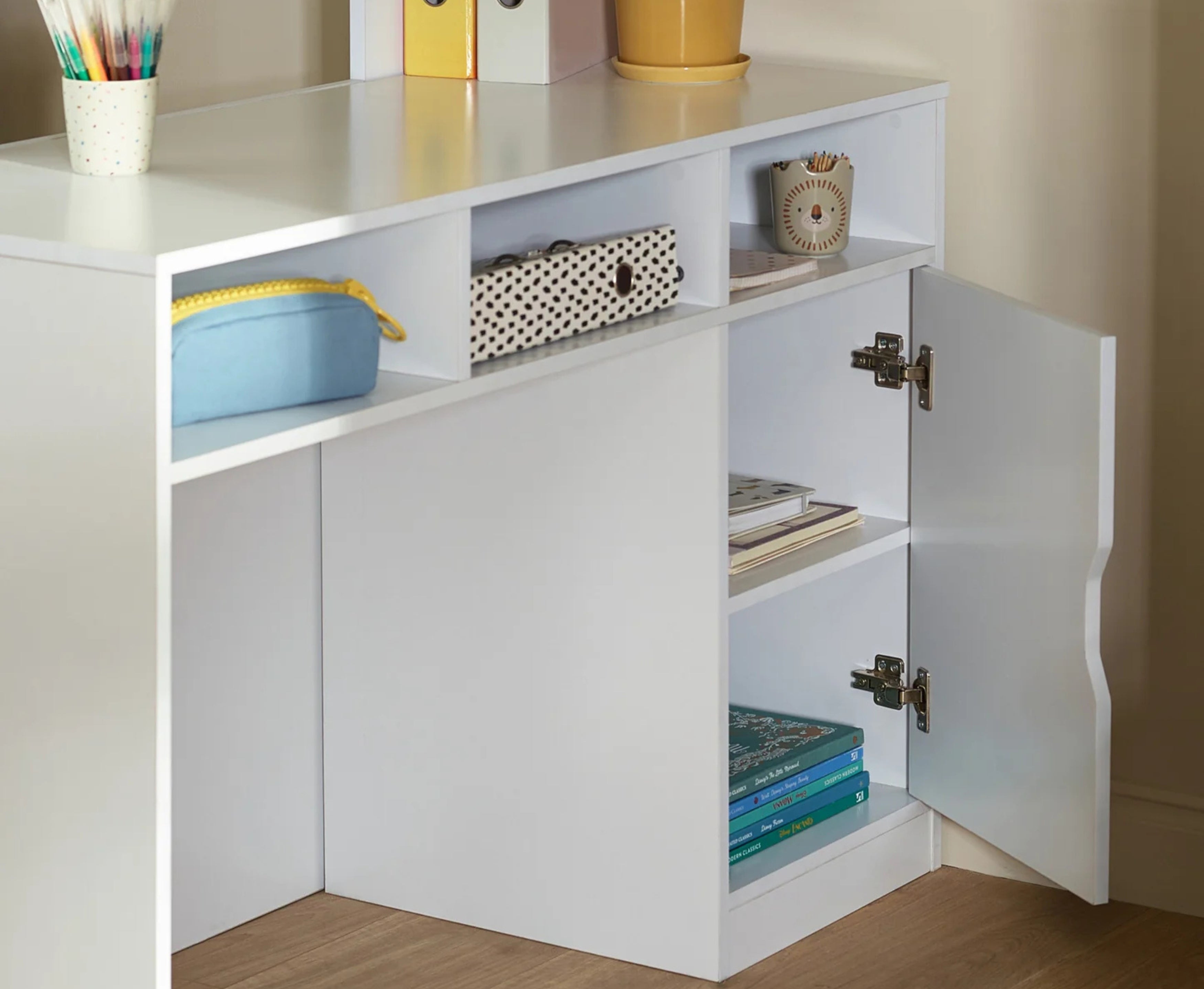 Vision Highsleeper Bed - White