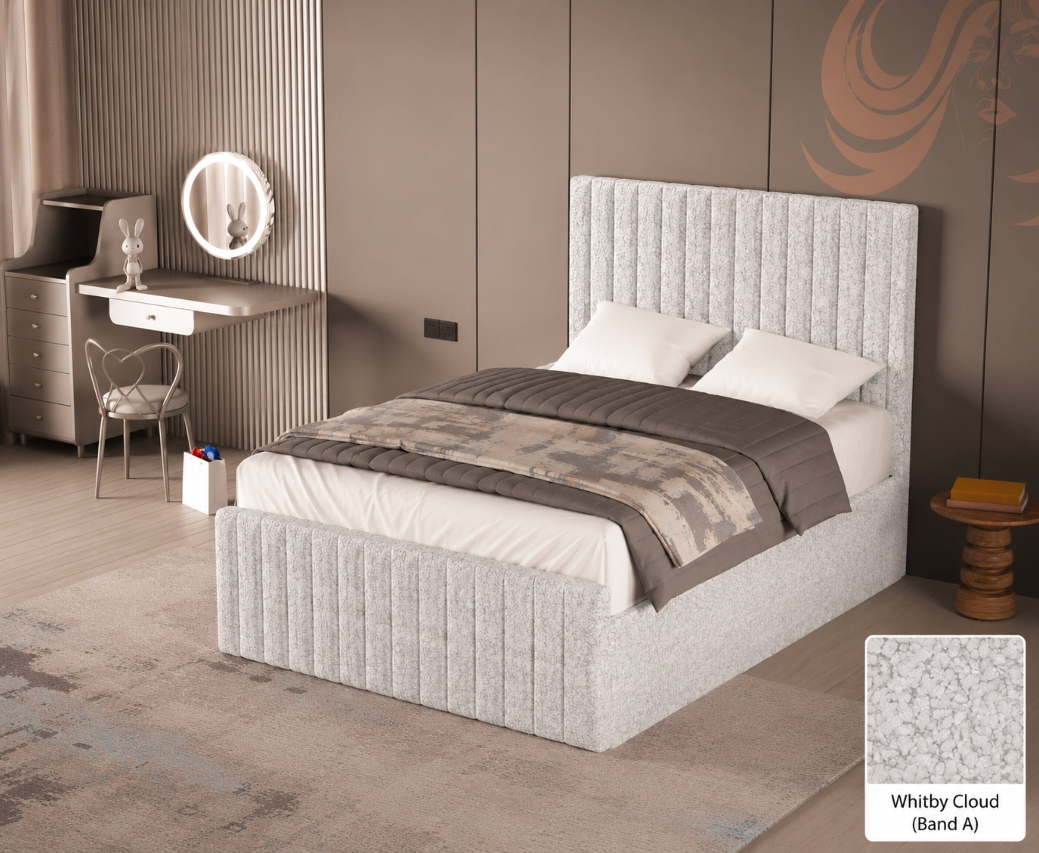 Storie 6ft Ottoman Bed Frame