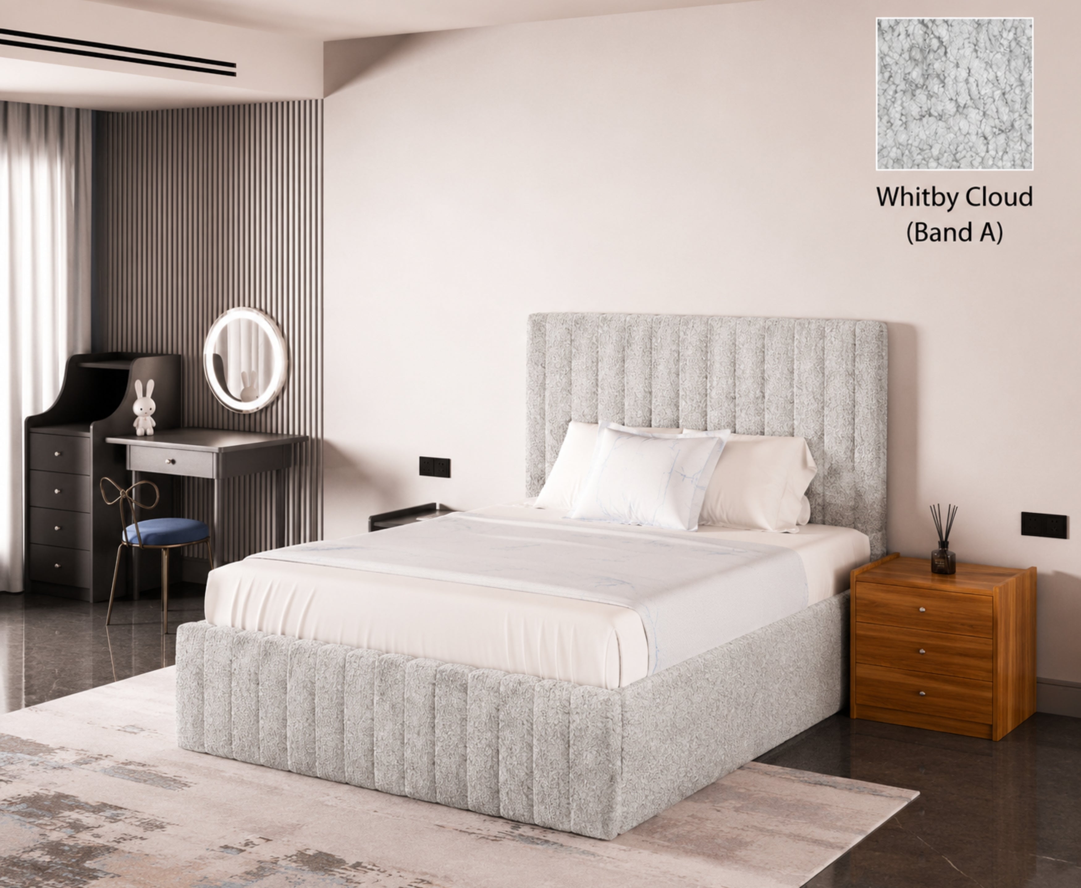 Turin 5ft Kingsize Ottoman Bed Frame