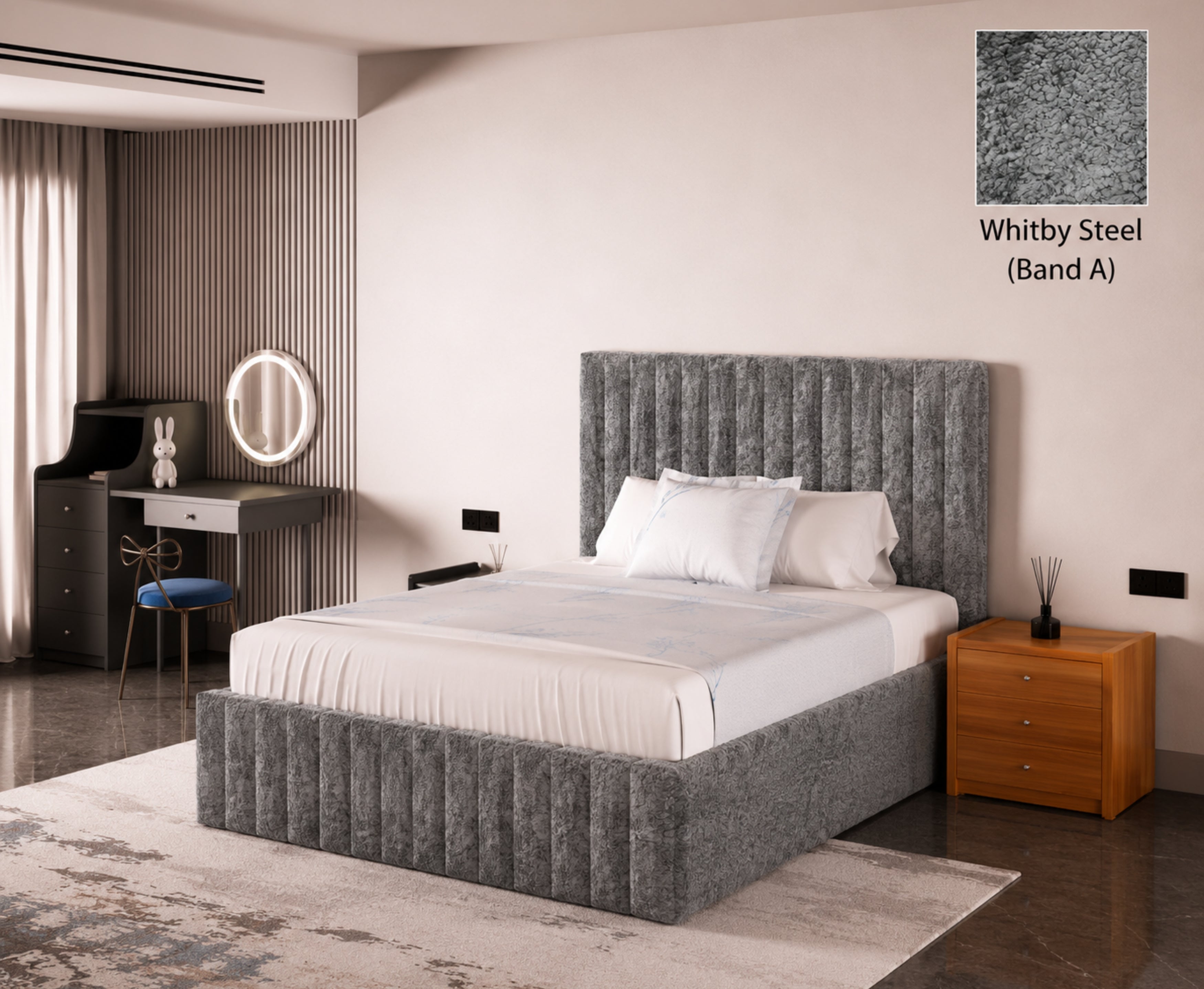 Turin 5ft Kingsize Bed Frame