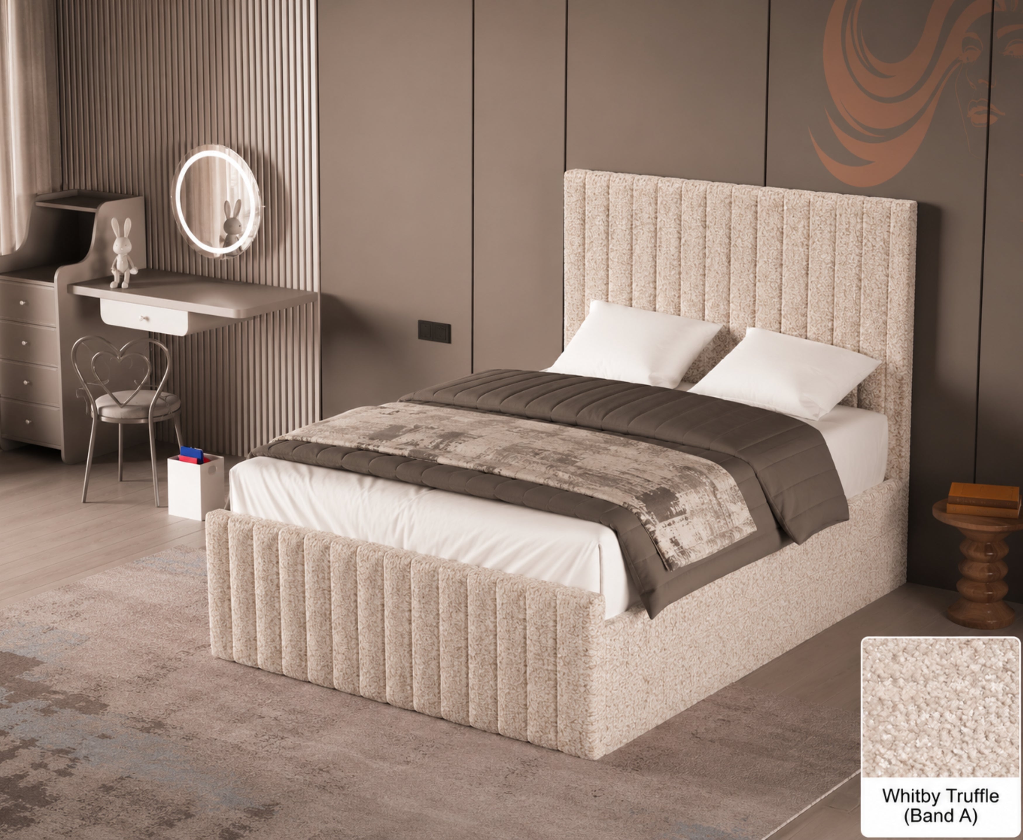 Storie 4ft6 Ottoman Bed Frame