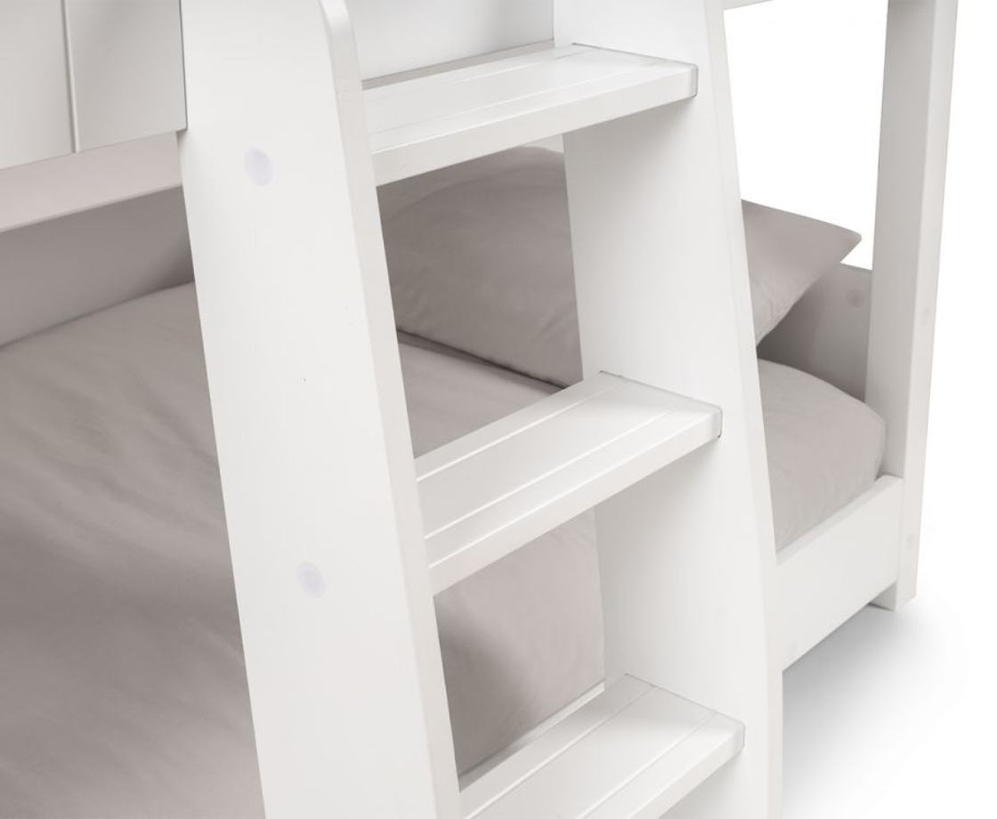 Willow Treehouse Bunk Bed Frame - White