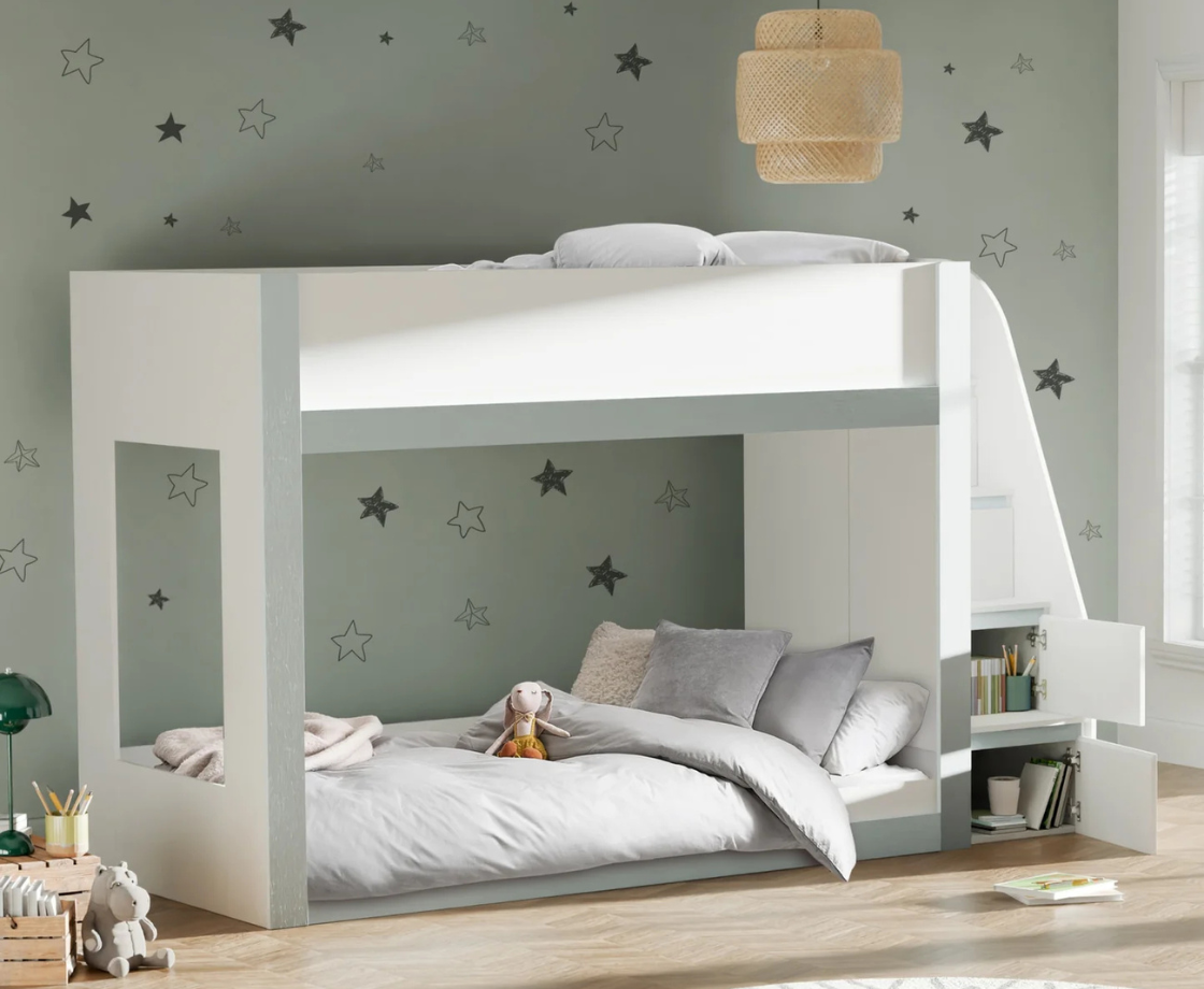 Joy Bunk Bed - White