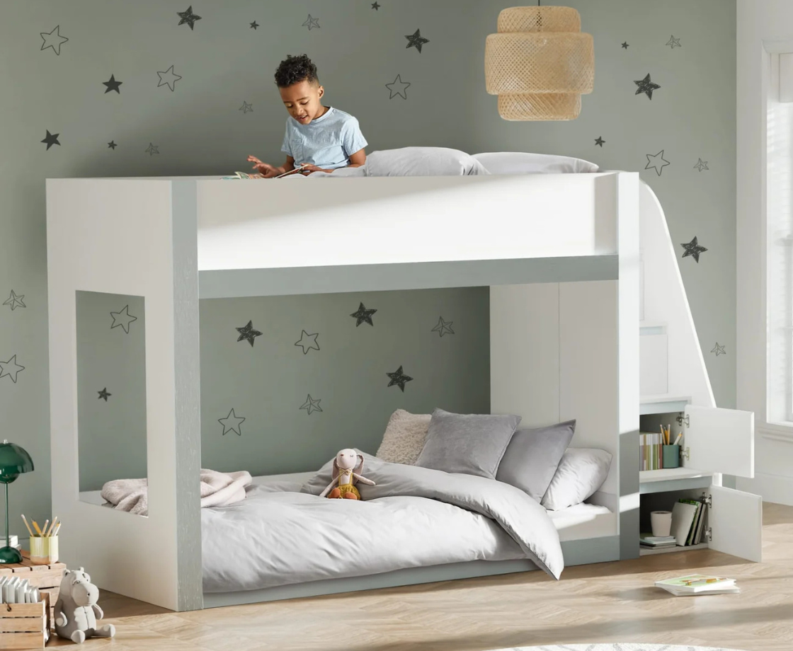 Joy Bunk Bed - White