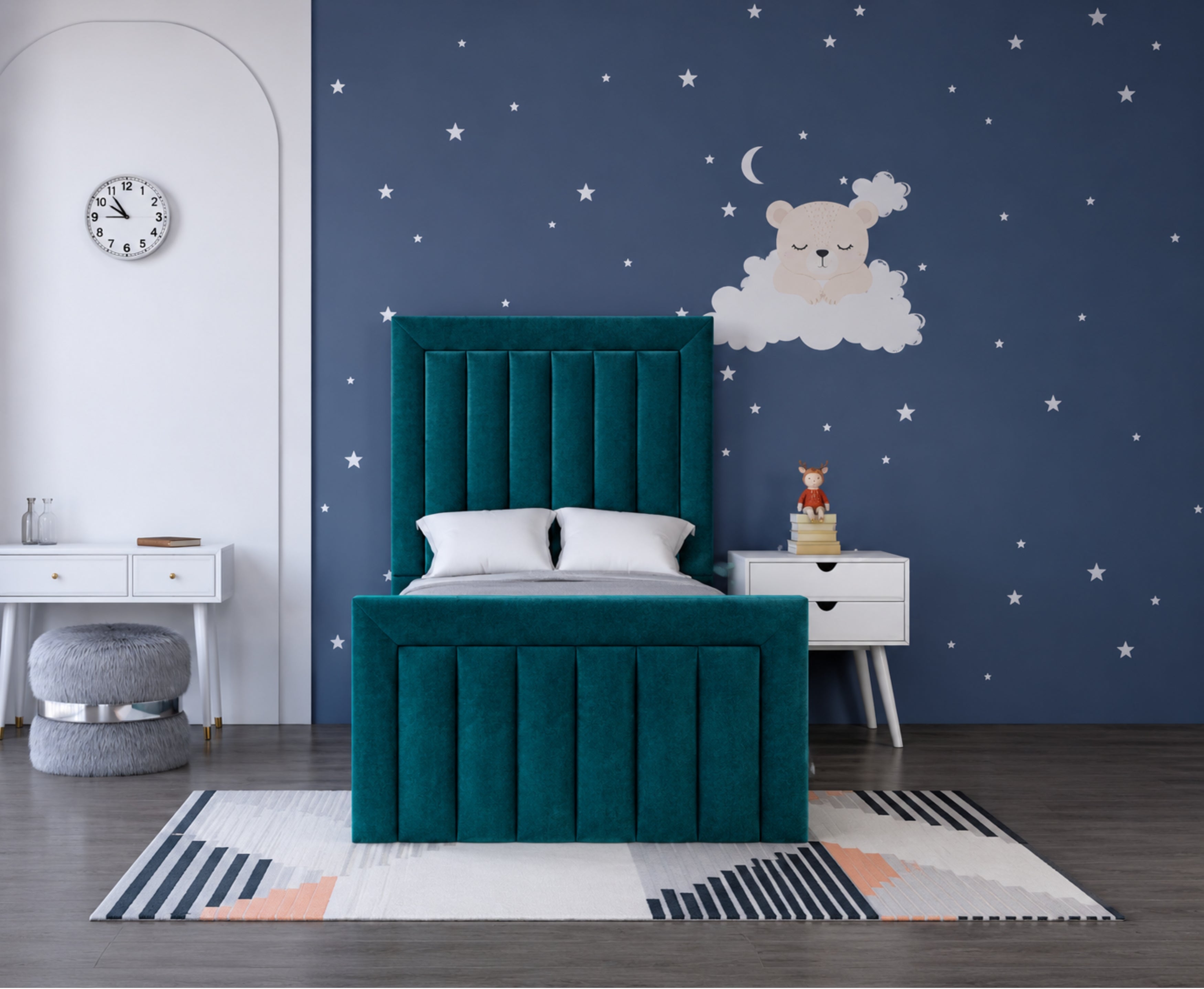 Luxe 4ft6 Double Bed Frame - 27 Colours