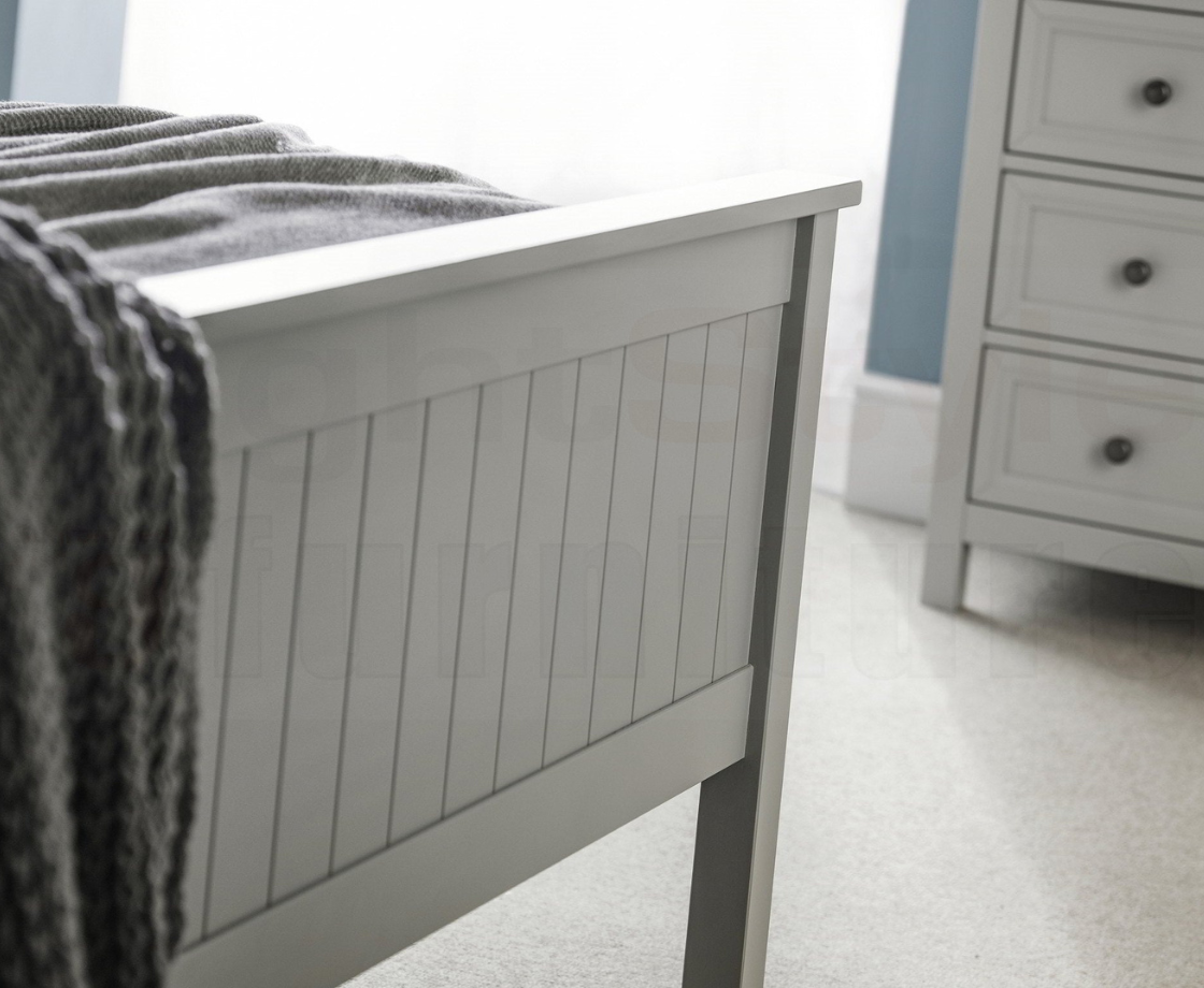 Maine Grey 5Ft Kingsize Frame