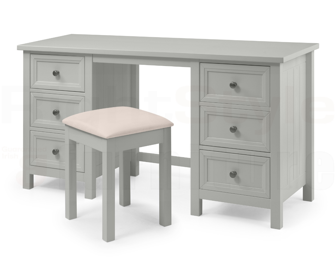Maine Dressing Table - Dove Grey