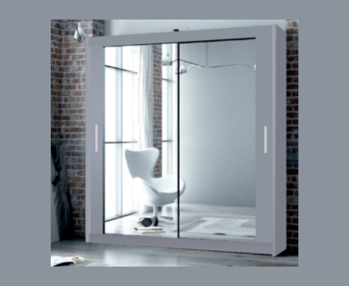 Malta 2.03 m Slide Wardrobe