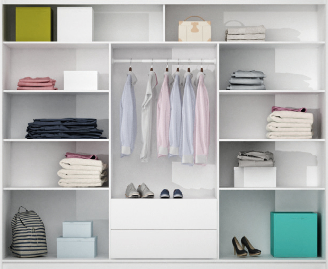 Malta 2.5m Slide Wardrobe