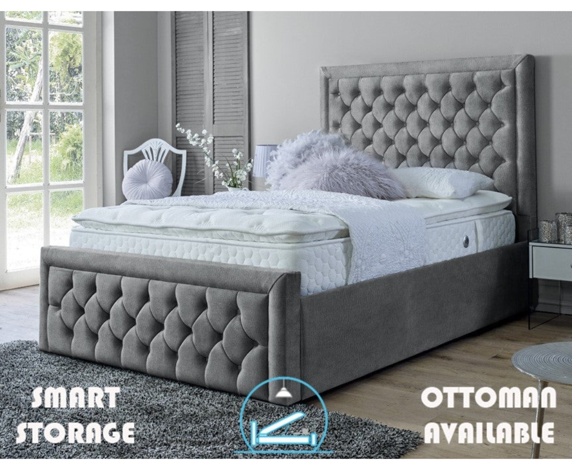 Lewis 4ft 6 Ottoman Bed Frame
