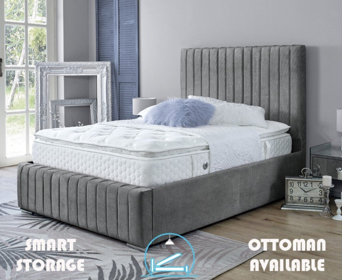 Turin 5ft Kingsize Ottoman Bed Frame