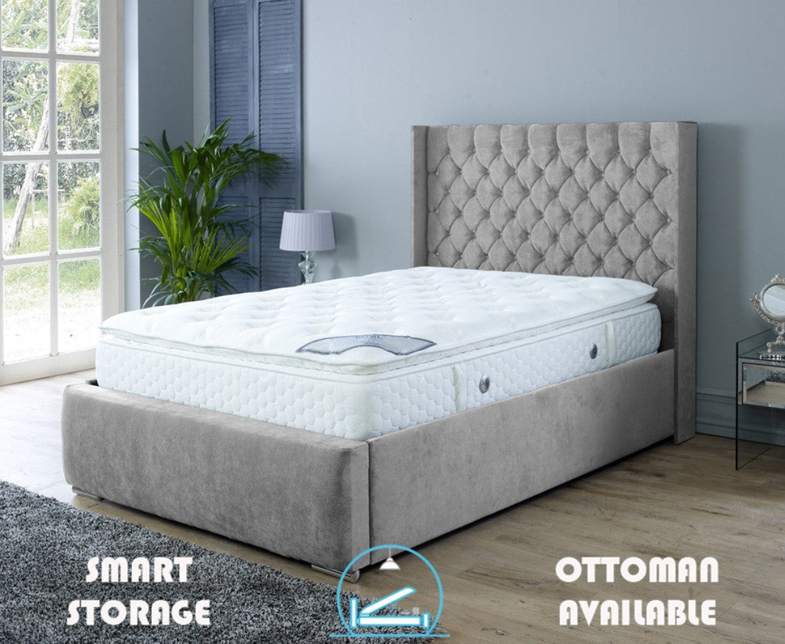 Rose 4ft Ottoman Bed Frame