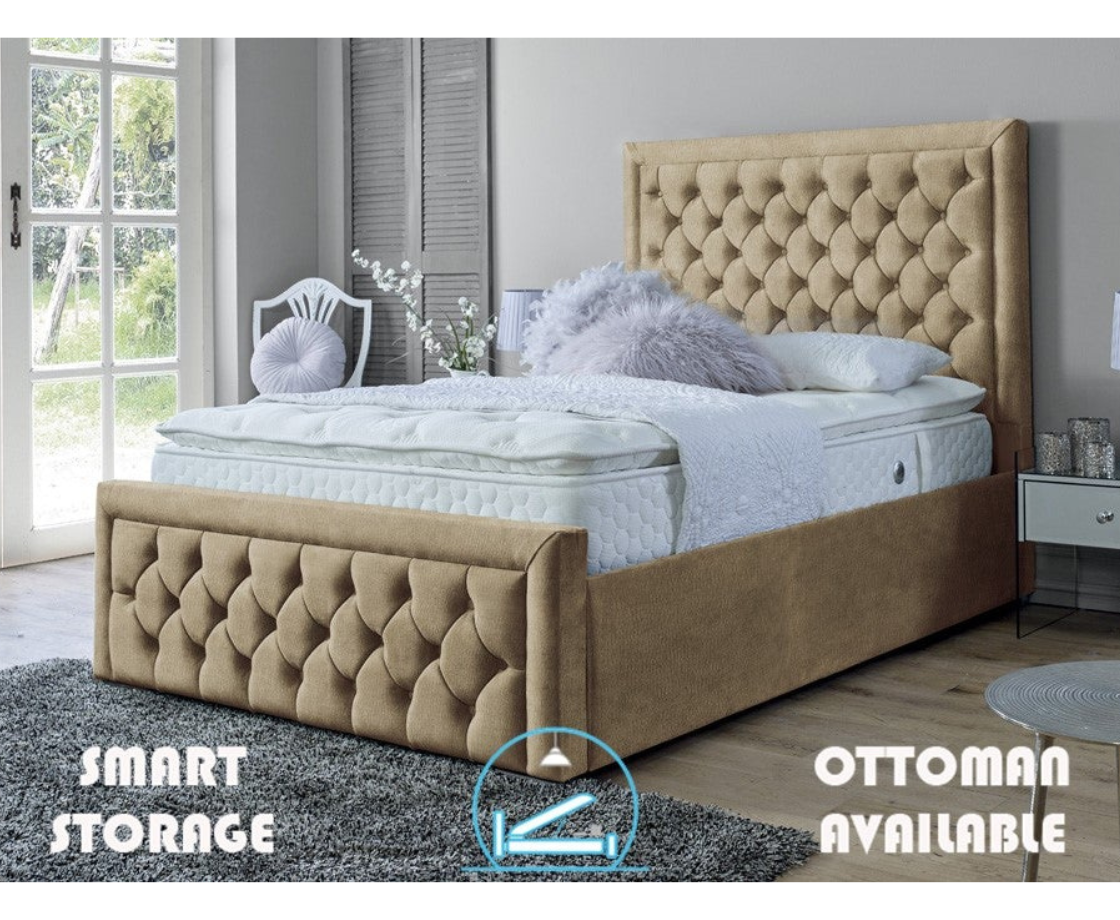 Lewis 6ft Superking Ottoman Bed Frame