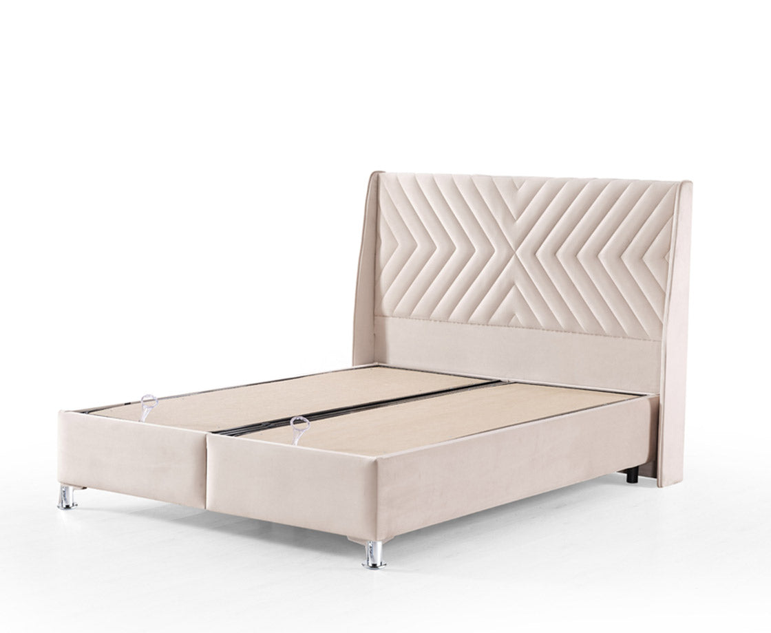 5ft Kingsize Ottoman Bed Set