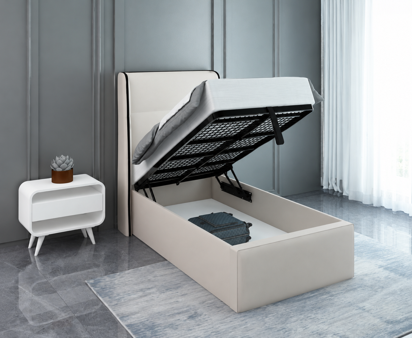 Eireann 3ft Ottoman Bed Frame