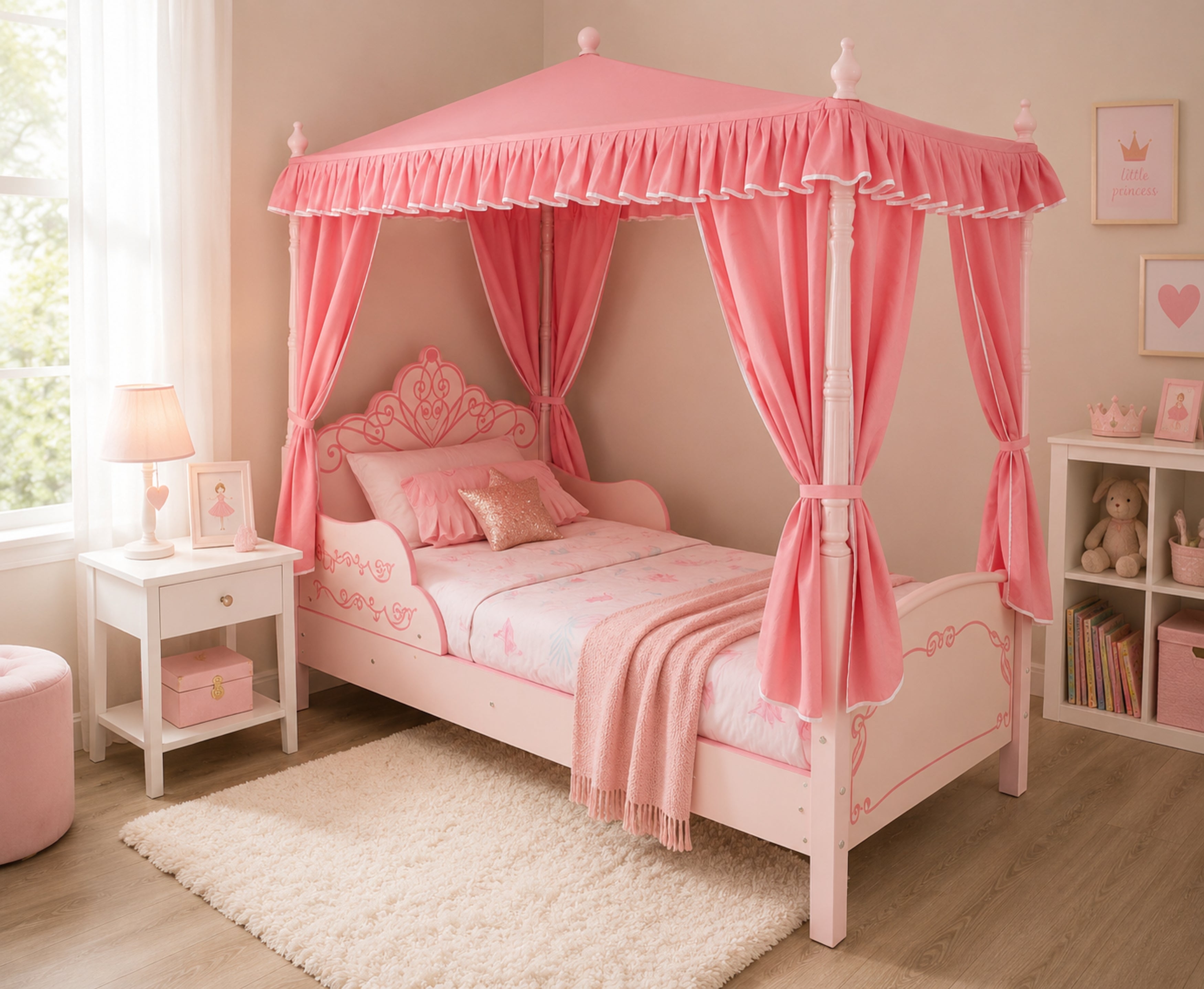 Kids Princess Palace Bed
