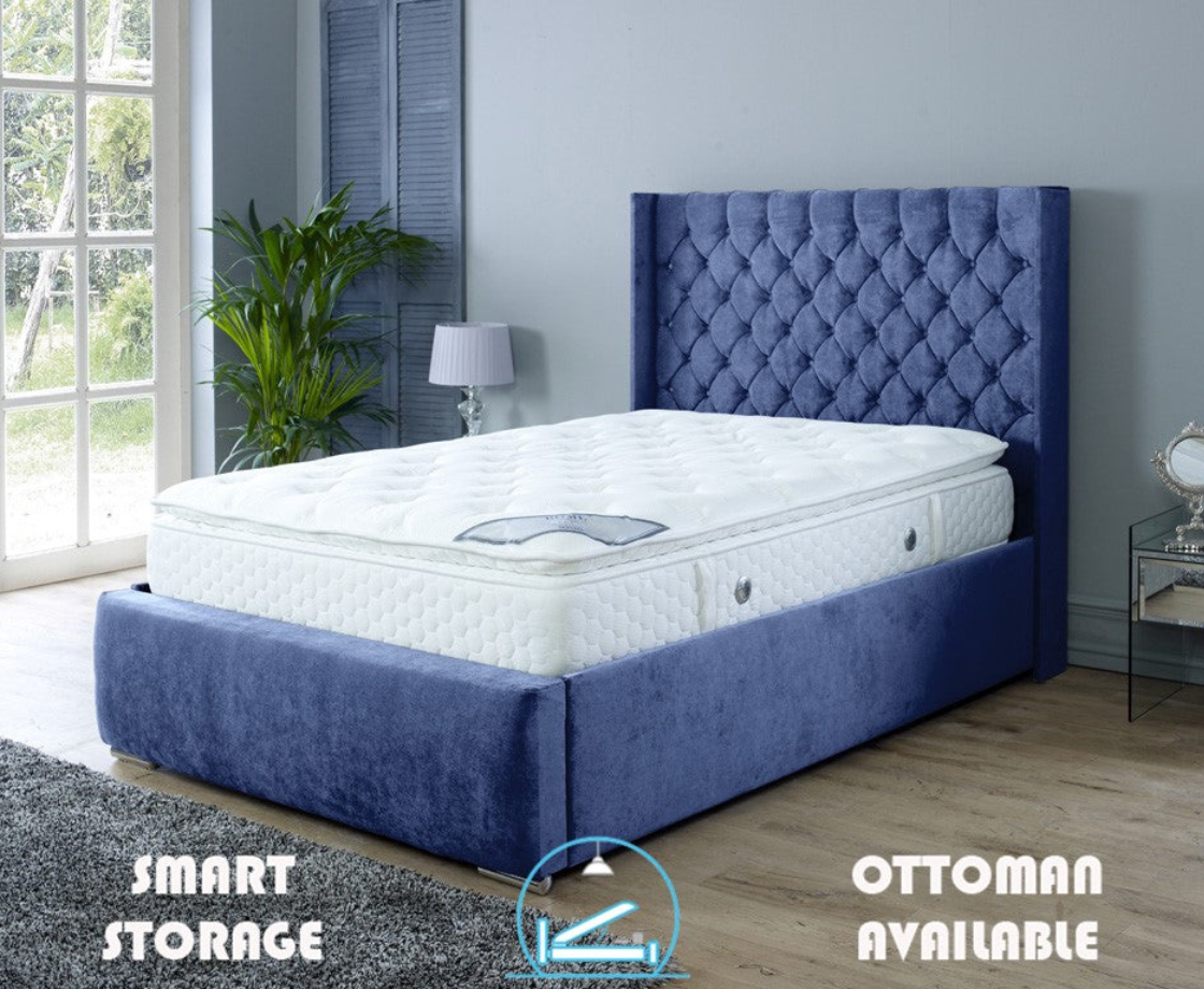 Rose 6ft Superking Ottoman Bed Frame